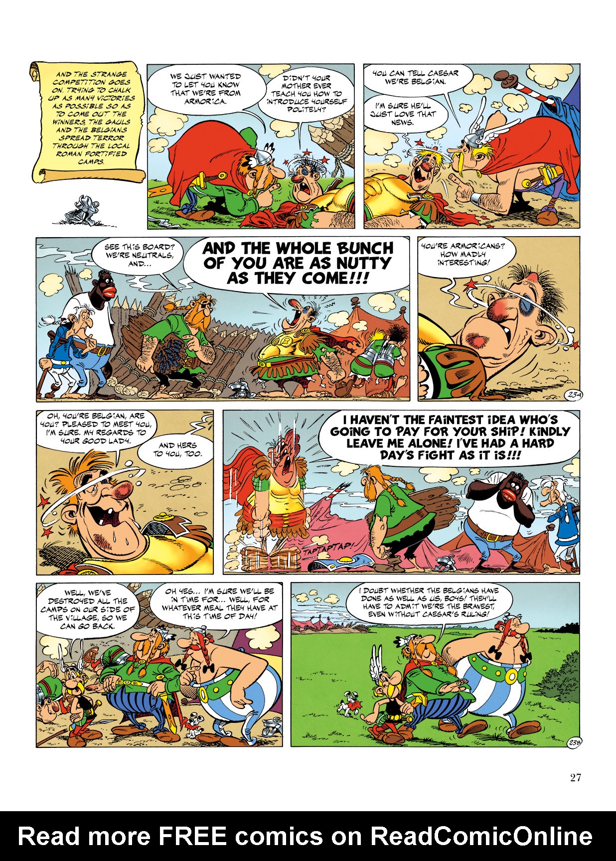 Read online Asterix comic -  Issue #24 - 28