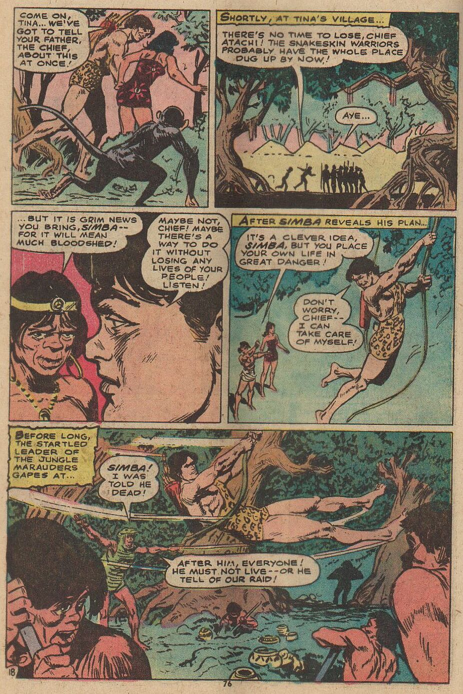 Read online Tarzan (1972) comic -  Issue #230 - 66