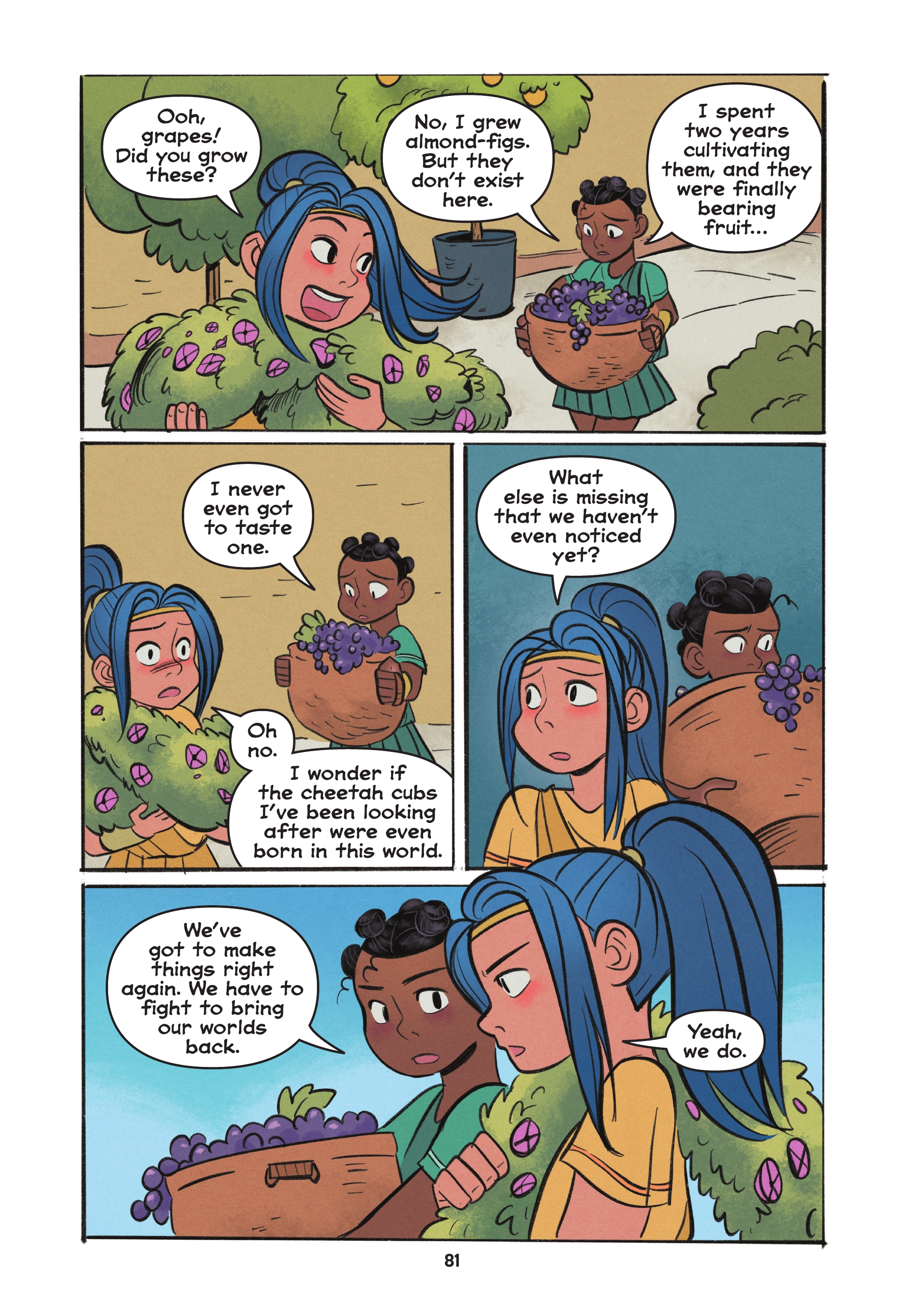 Read online Diana and Nubia: Princesses of the Amazons comic -  Issue # TPB (Part 1) - 79