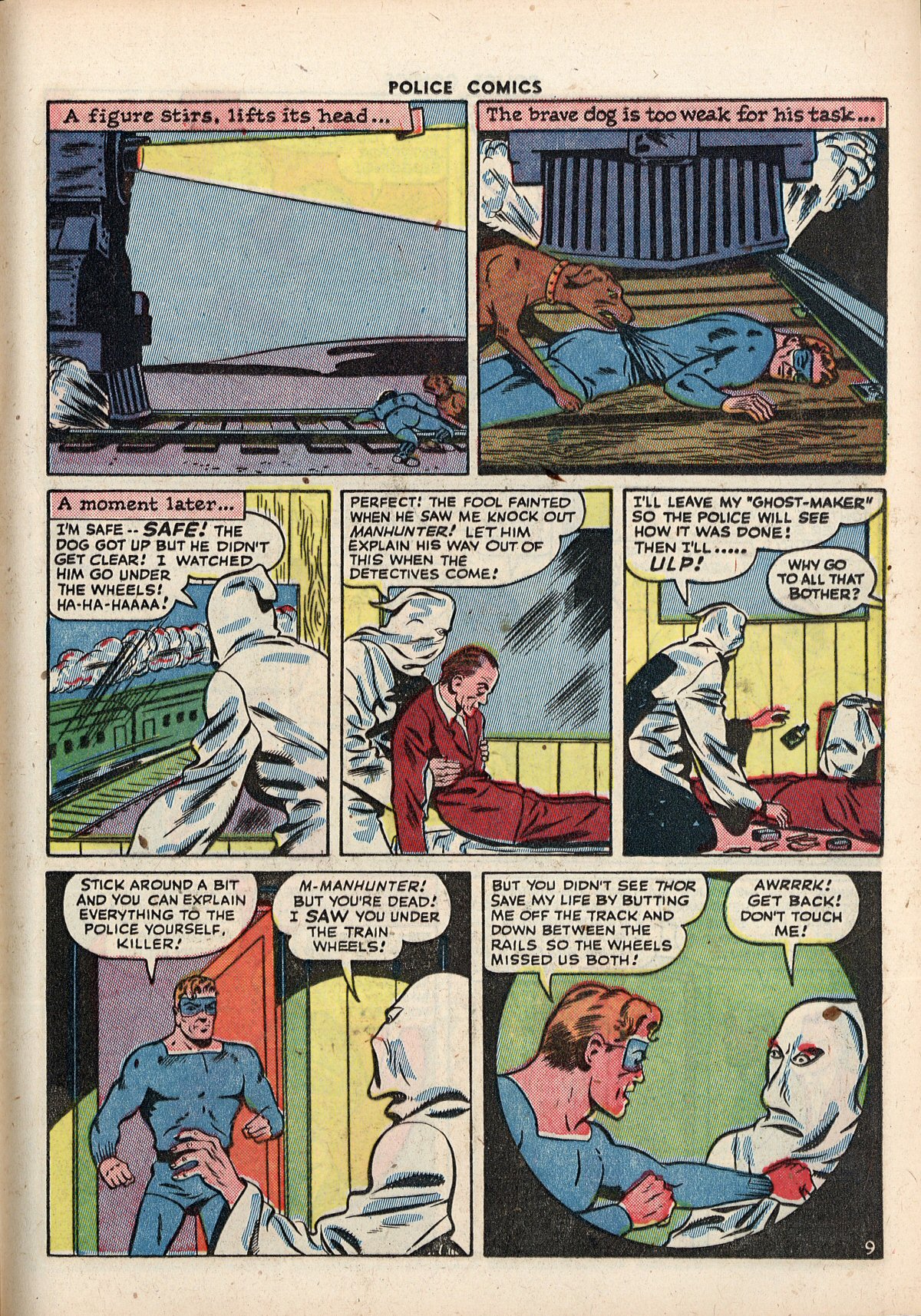Read online Police Comics comic -  Issue #42 - 39