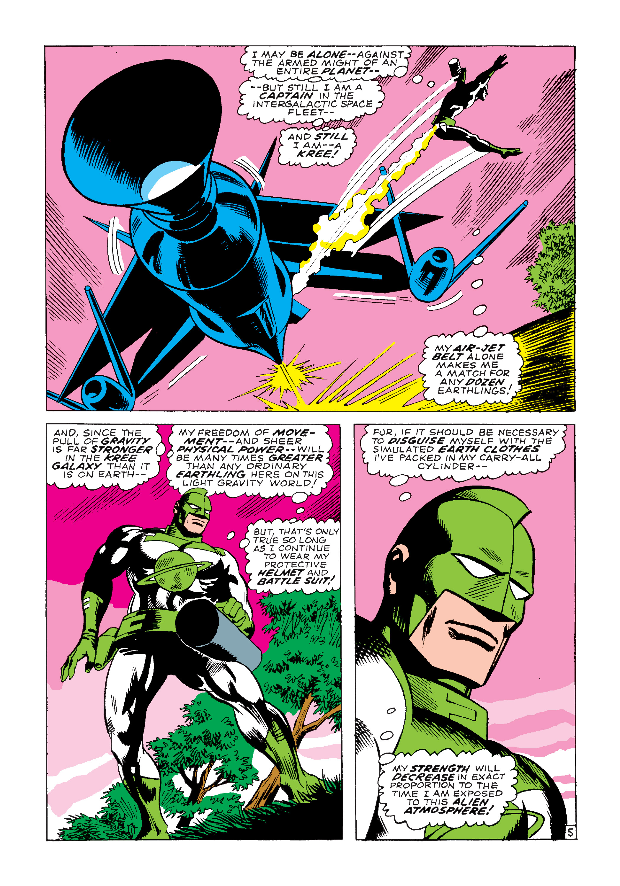 Read online Marvel Masterworks: Captain Marvel comic -  Issue # TPB 1 (Part 1) - 12
