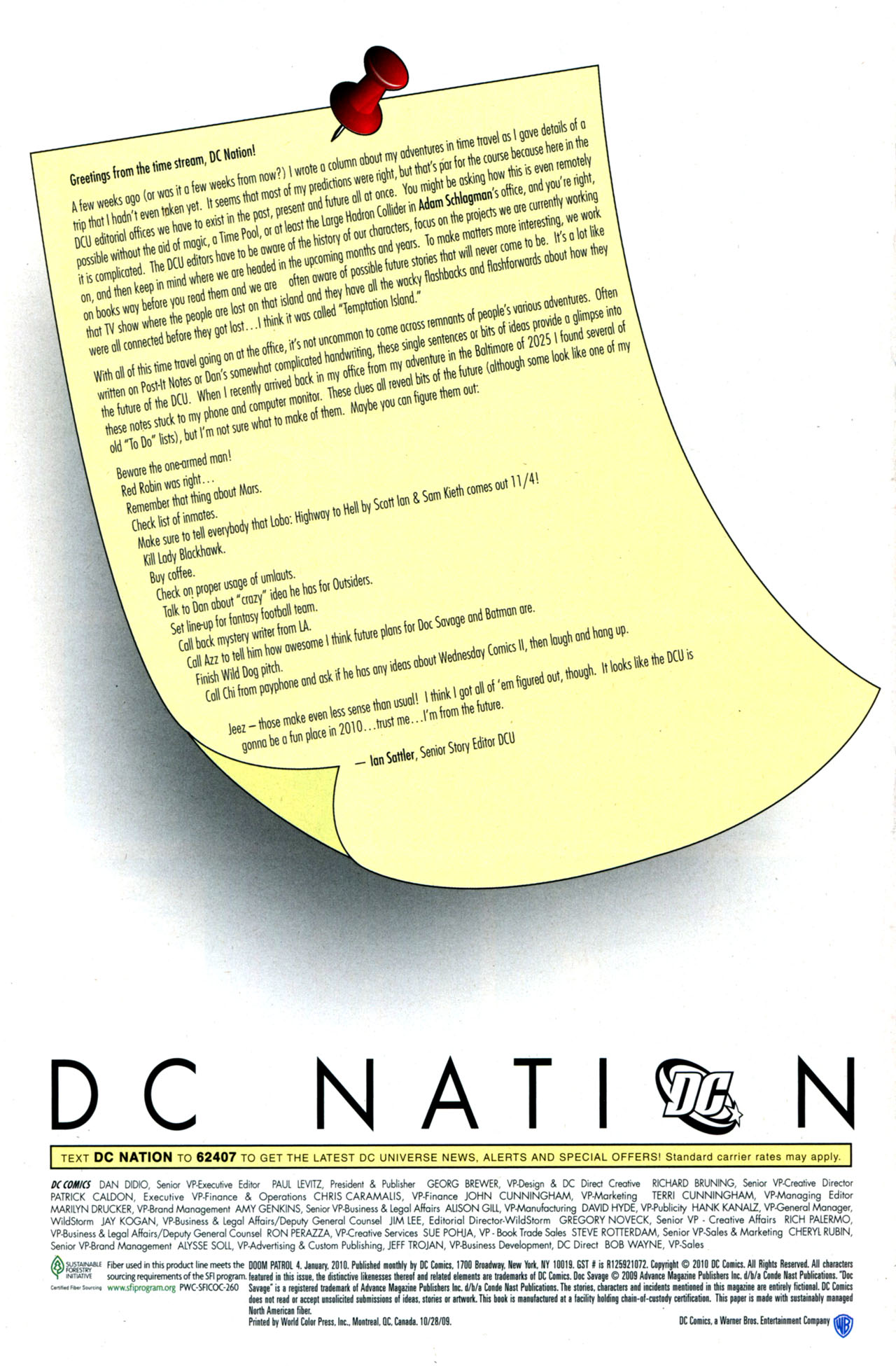 Read online Doom Patrol (2009) comic -  Issue #4 - 37