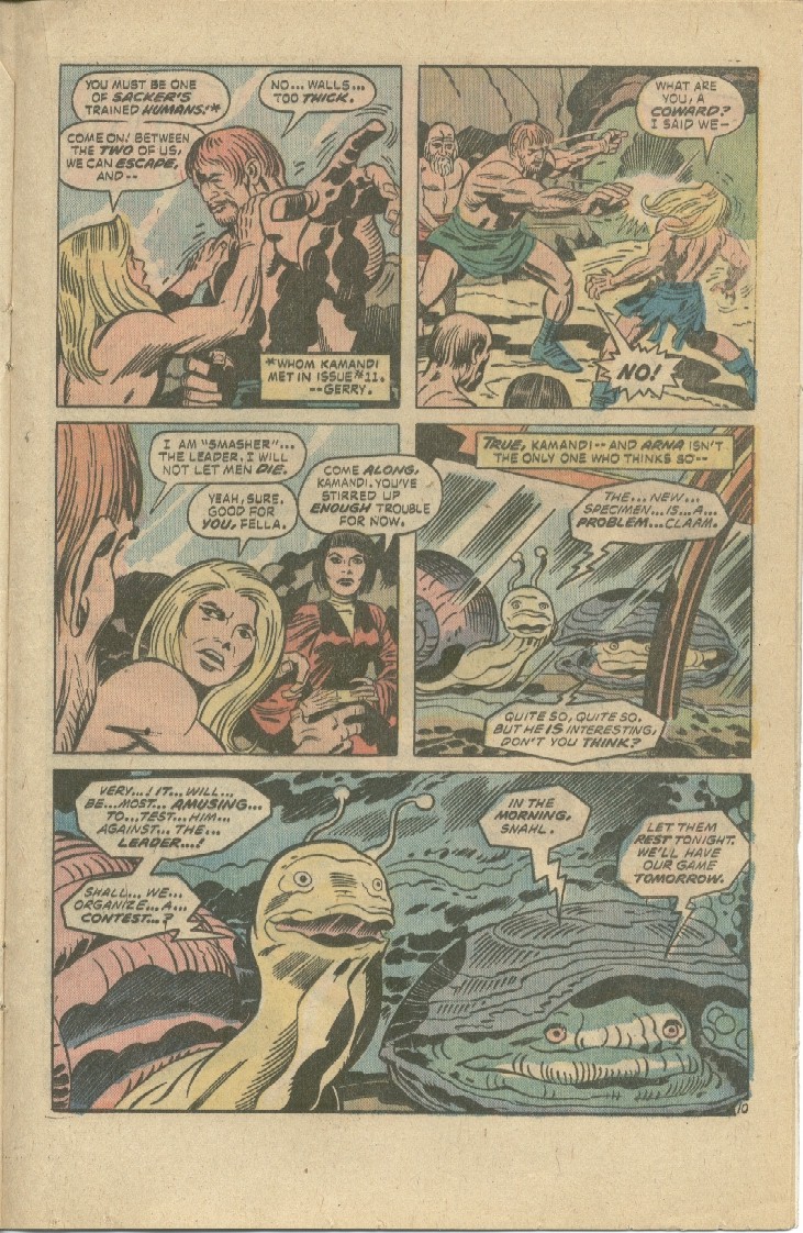 Read online Kamandi, The Last Boy On Earth comic -  Issue #39 - 11