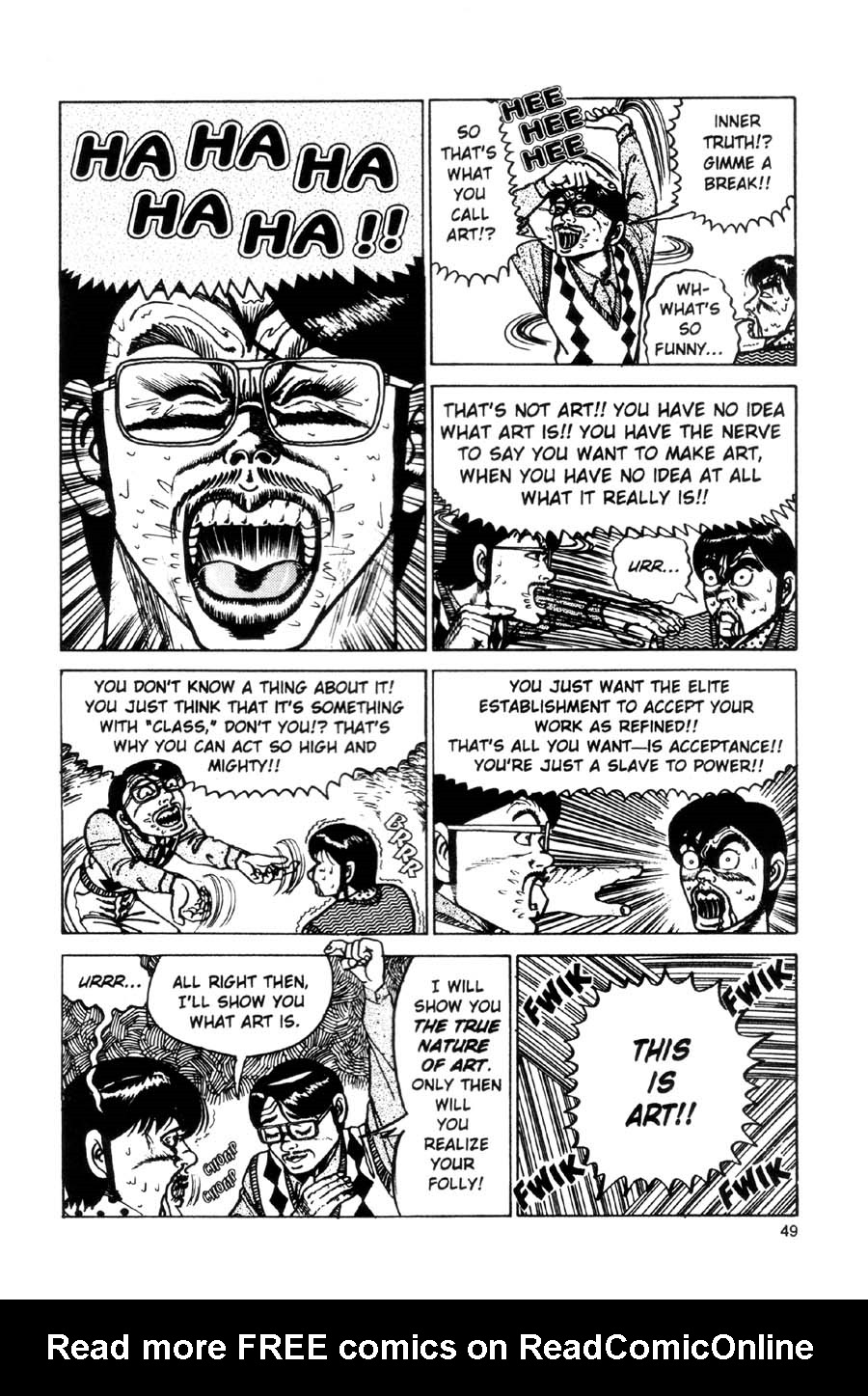 Read online Even a Monkey Can Draw Manga comic -  Issue # TPB - 50