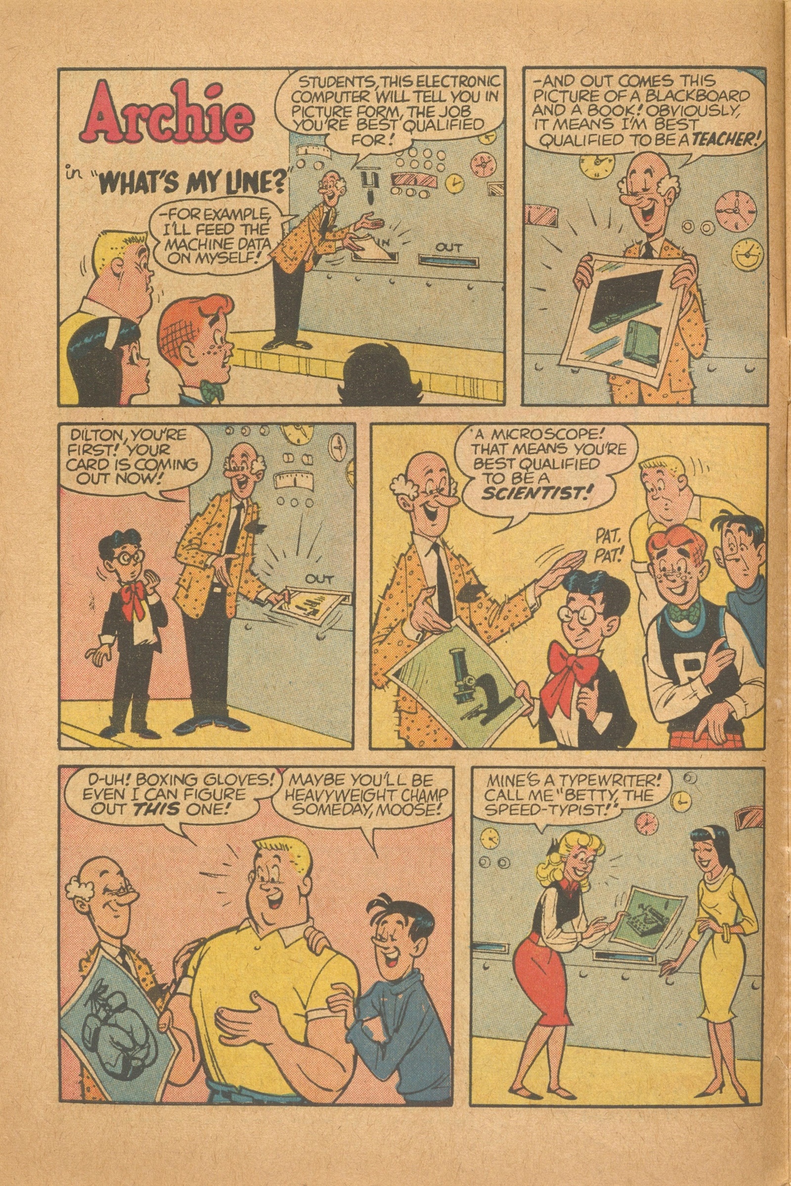 Read online Archie's Joke Book Magazine comic -  Issue #51 - 10