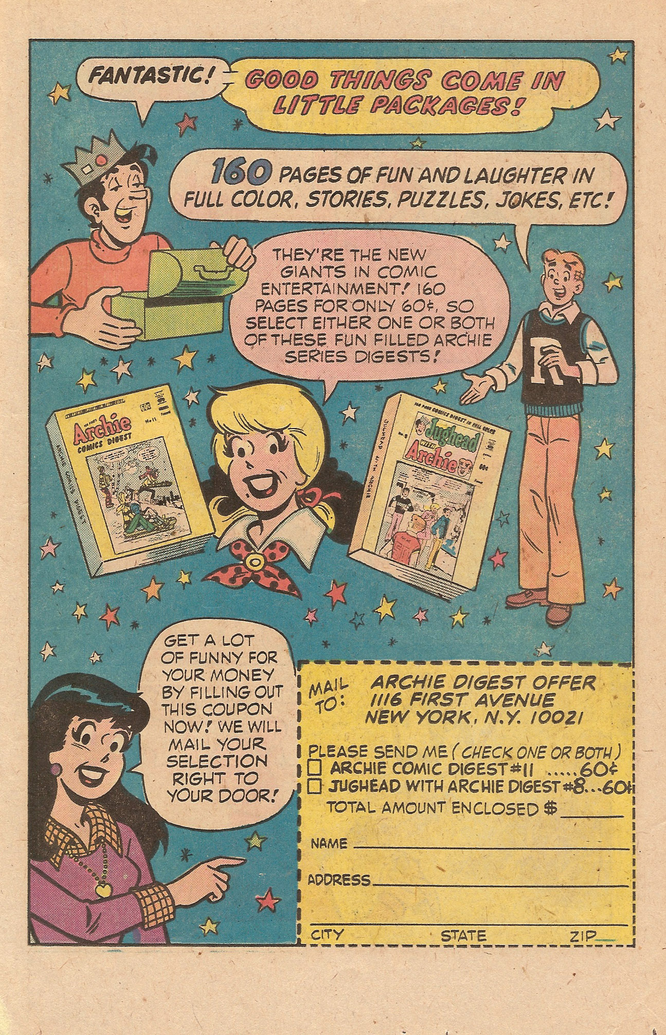 Read online Jughead's Jokes comic -  Issue #43 - 15