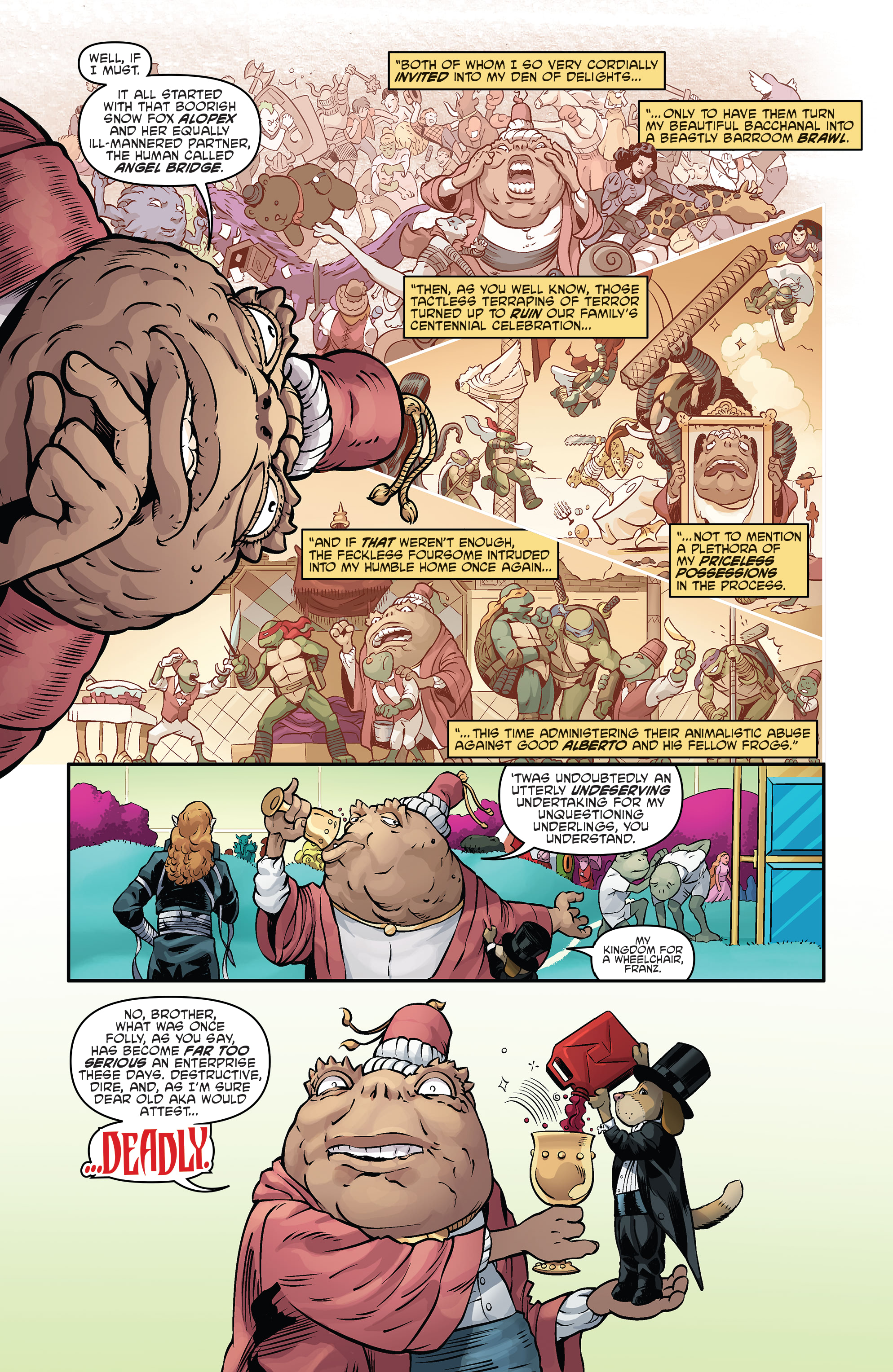 Read online Teenage Mutant Ninja Turtles: The Armageddon Game - Pre-Game comic -  Issue # TPB - 76