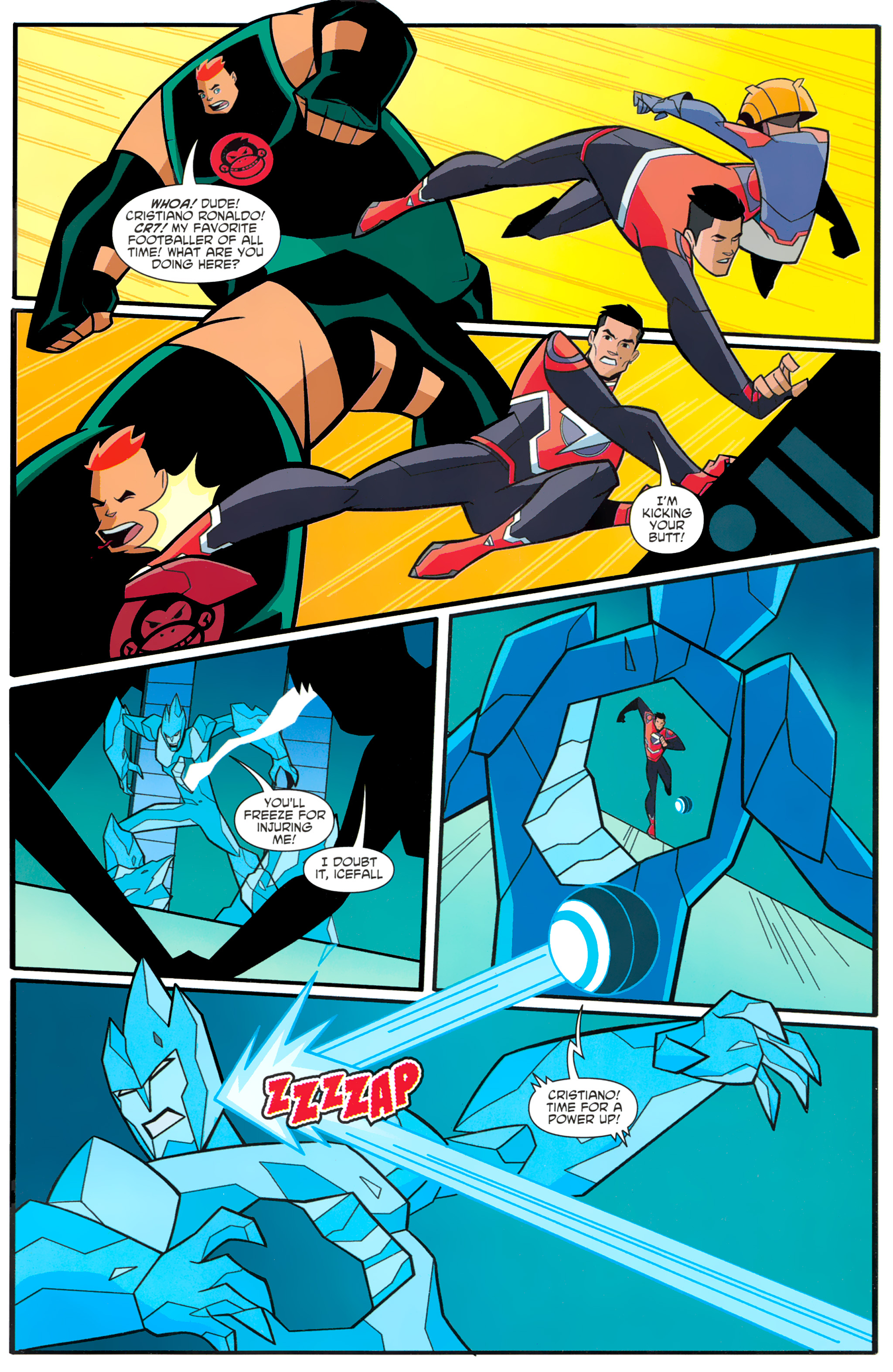 Read online Free Comic Book Day 2019 comic -  Issue # Cristiano Ronaldo's Striker Force 7 - 17