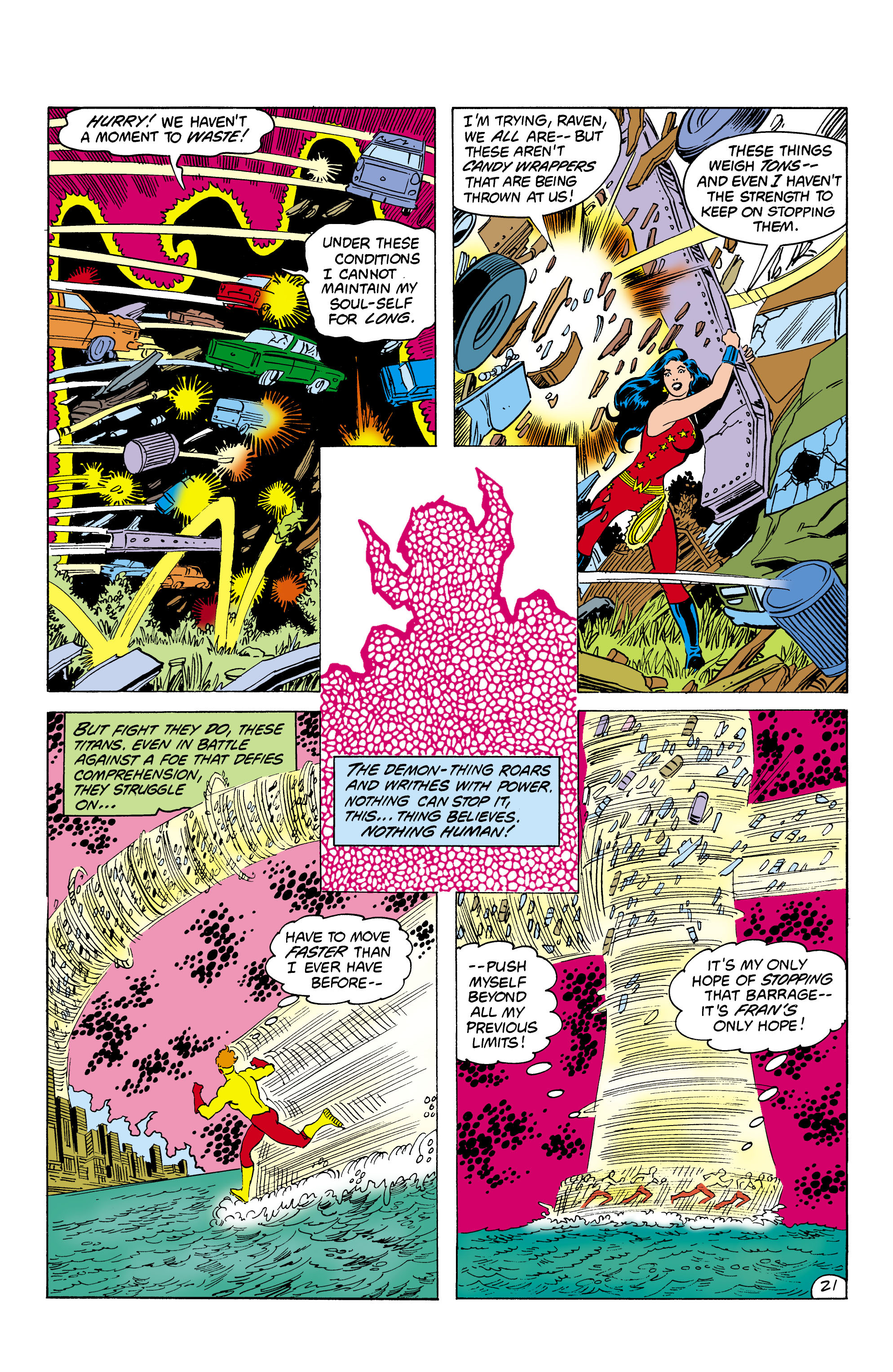 Read online The New Teen Titans (1980) comic -  Issue #17 - 22