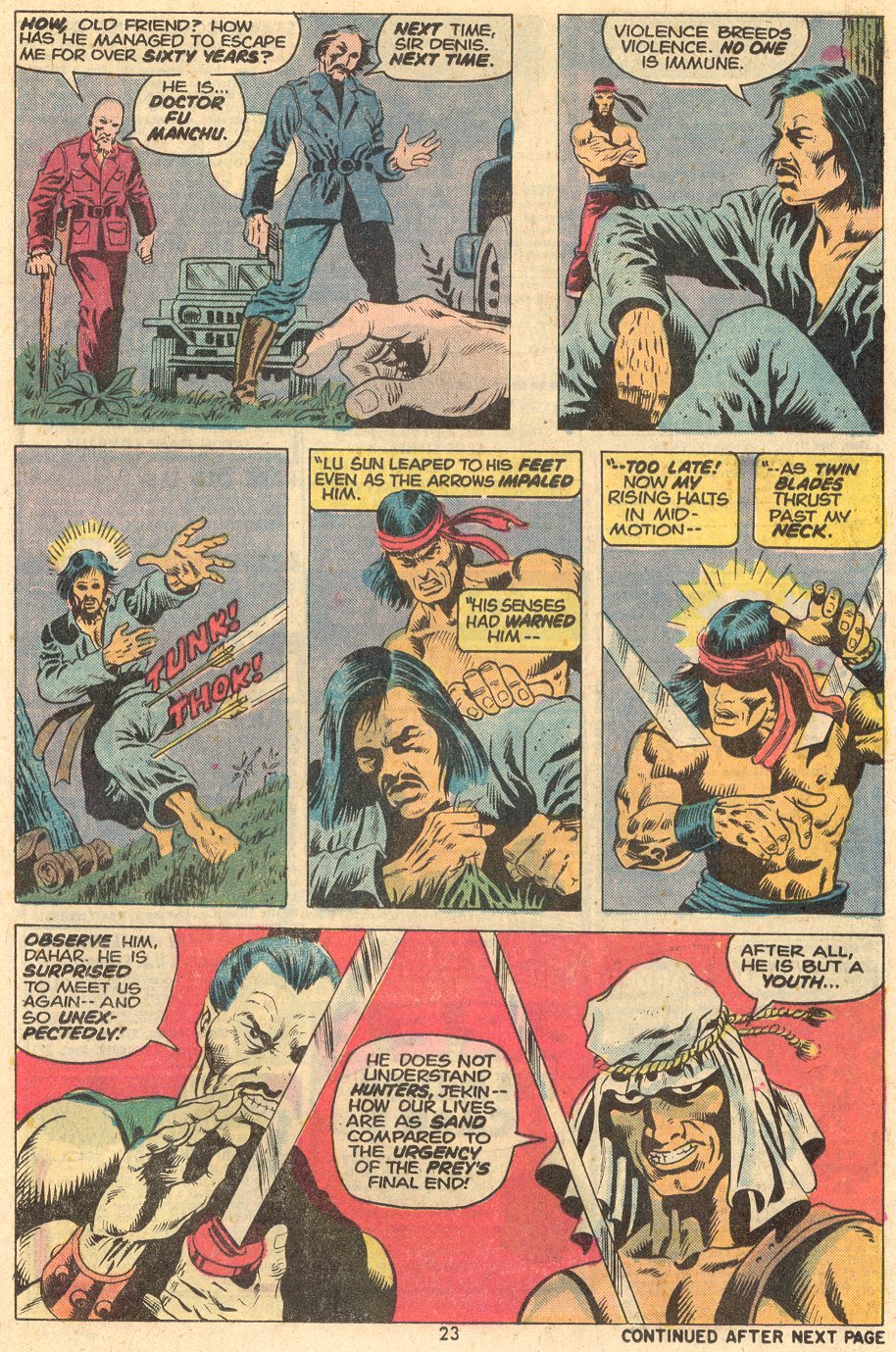 Read online Master of Kung Fu (1974) comic -  Issue #19 - 14