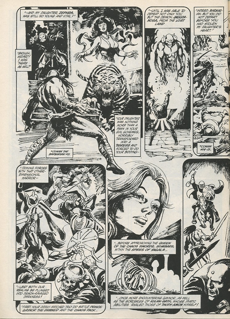 Read online The Savage Sword Of Conan comic -  Issue #189 - 22