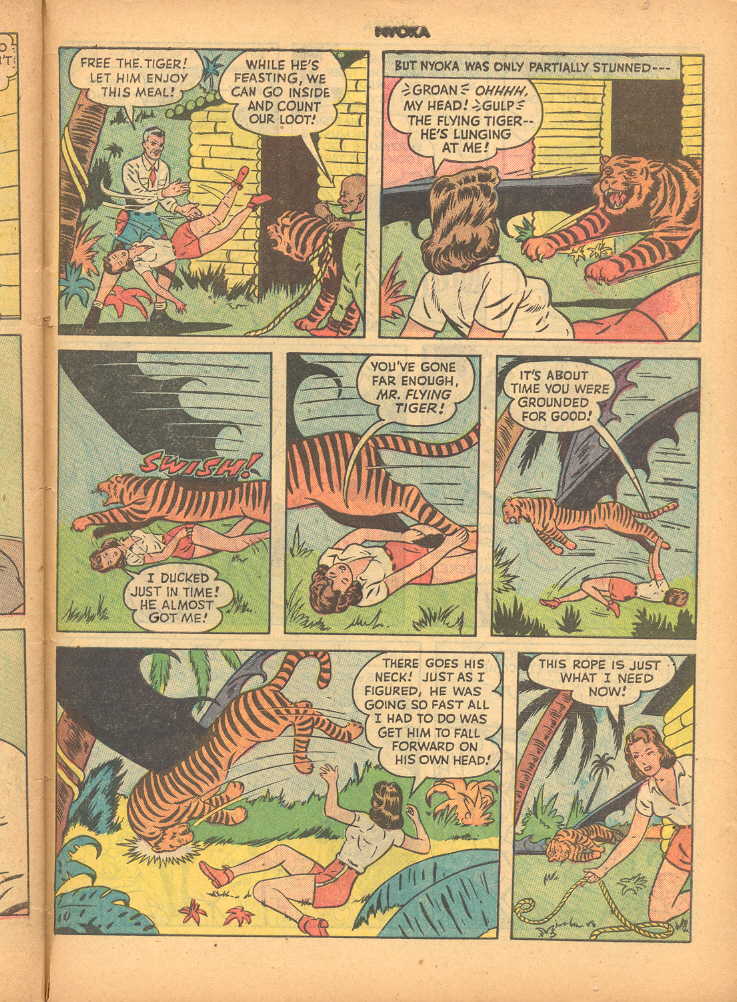 Read online Nyoka the Jungle Girl (1945) comic -  Issue #26 - 45