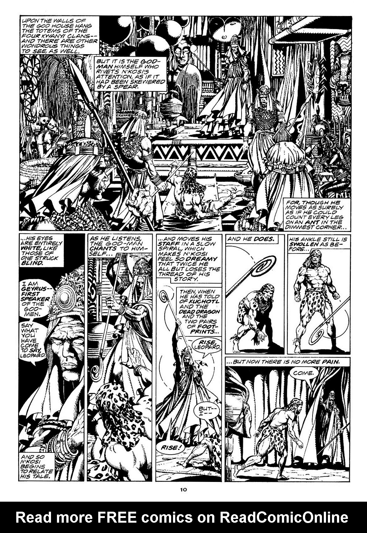 Read online The Savage Sword Of Conan comic -  Issue #211 - 12