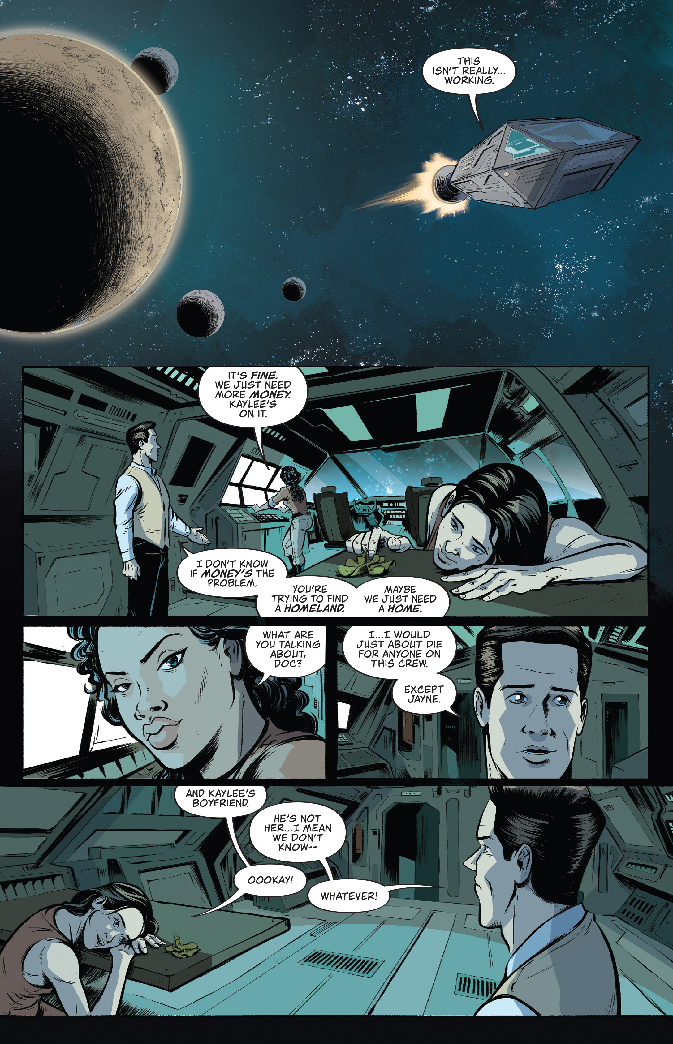 Read online Firefly: Blue Sun Rising comic -  Issue # _Deluxe Edition (Part 3) - 28