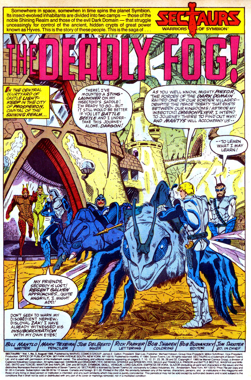 Read online Sectaurs comic -  Issue #2 - 2