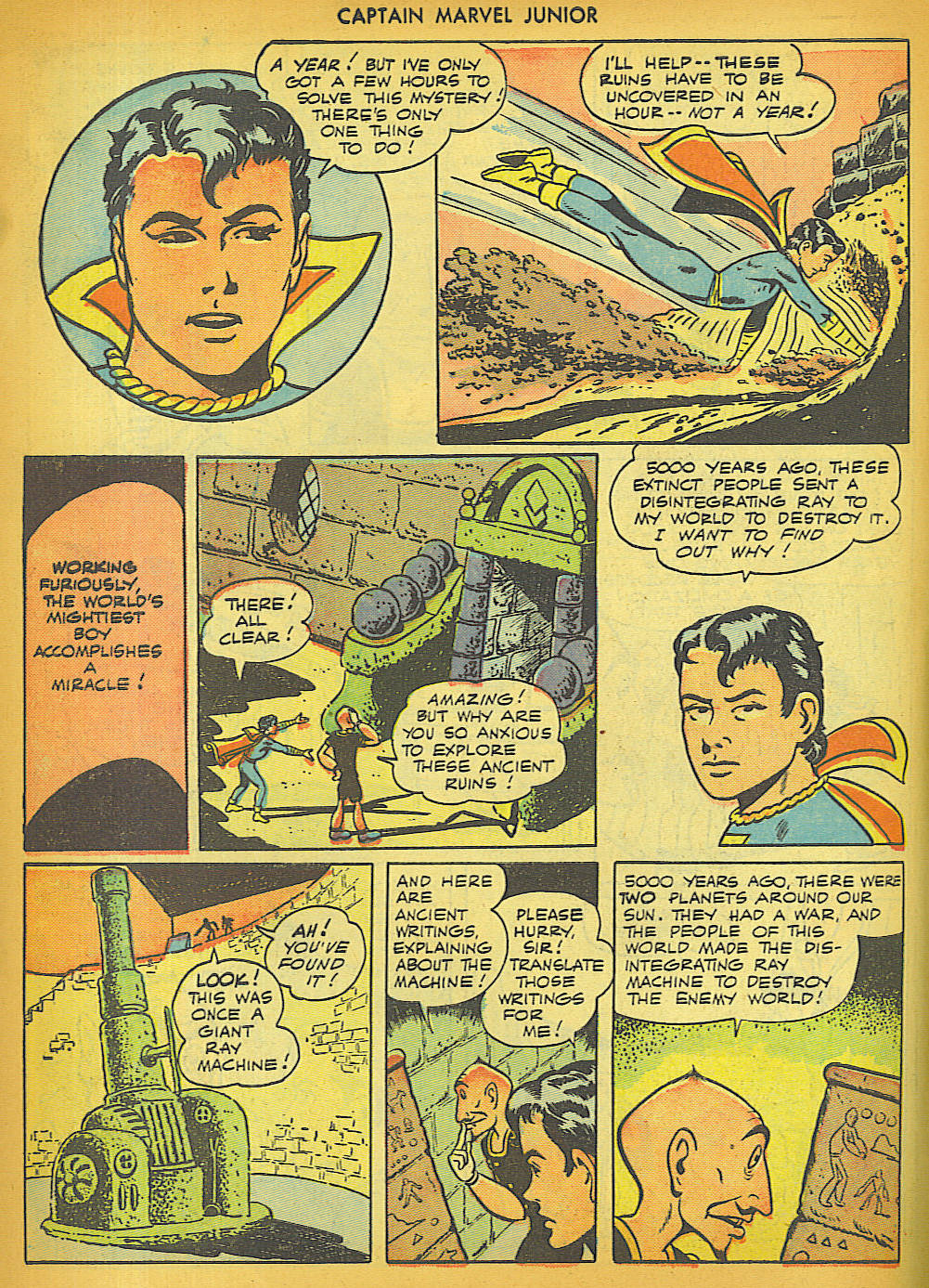 Read online Captain Marvel, Jr. comic -  Issue #60 - 9