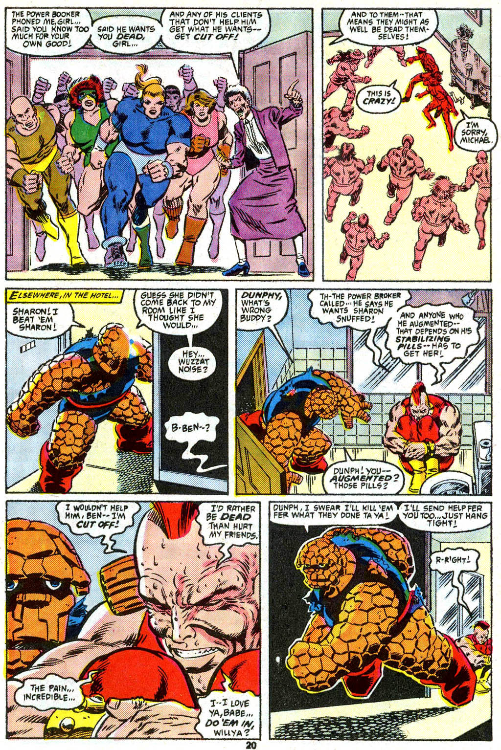 Read online The Thing comic -  Issue #35 - 21