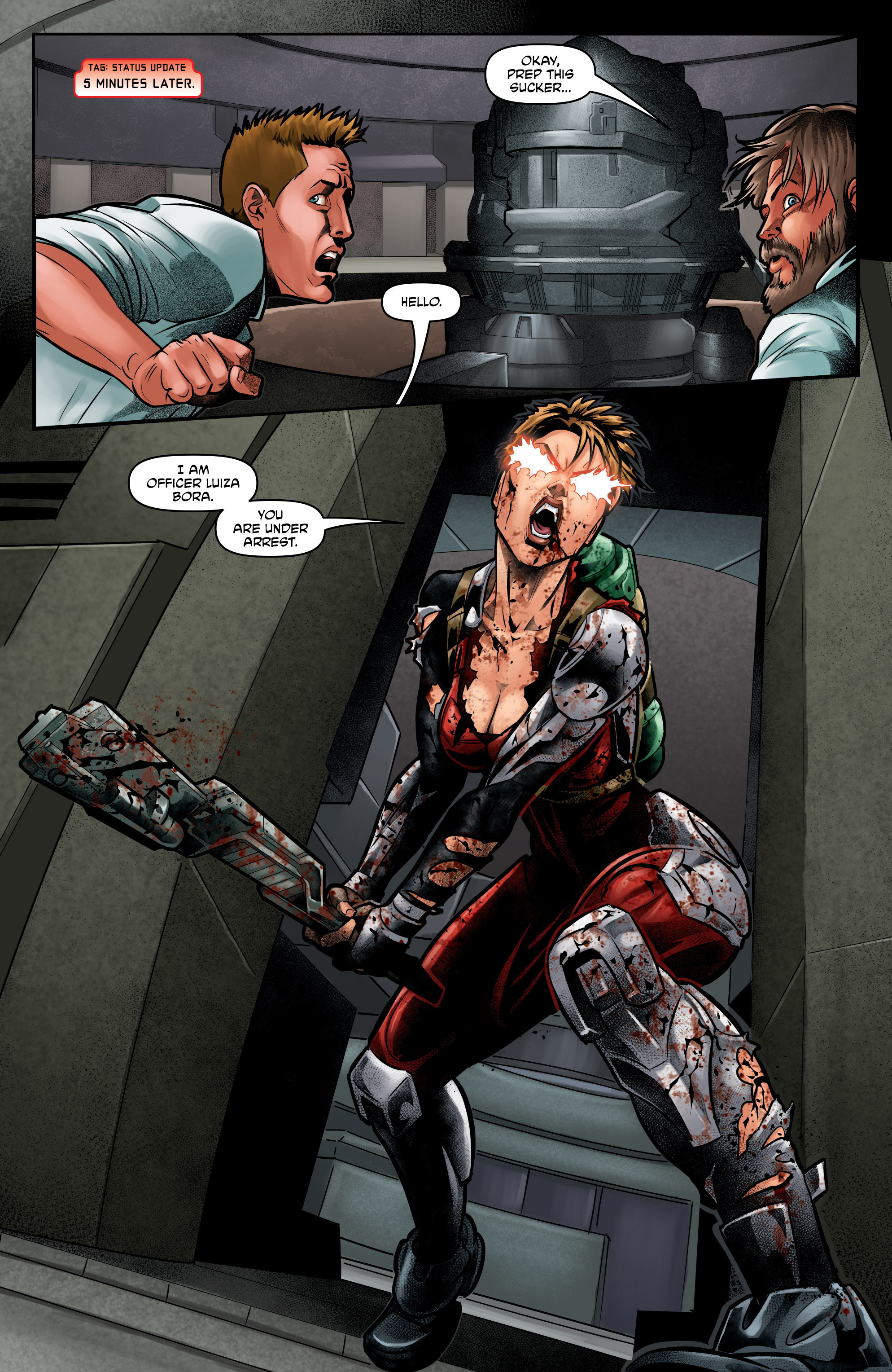 Read online Mercury Heat comic -  Issue #10 - 16