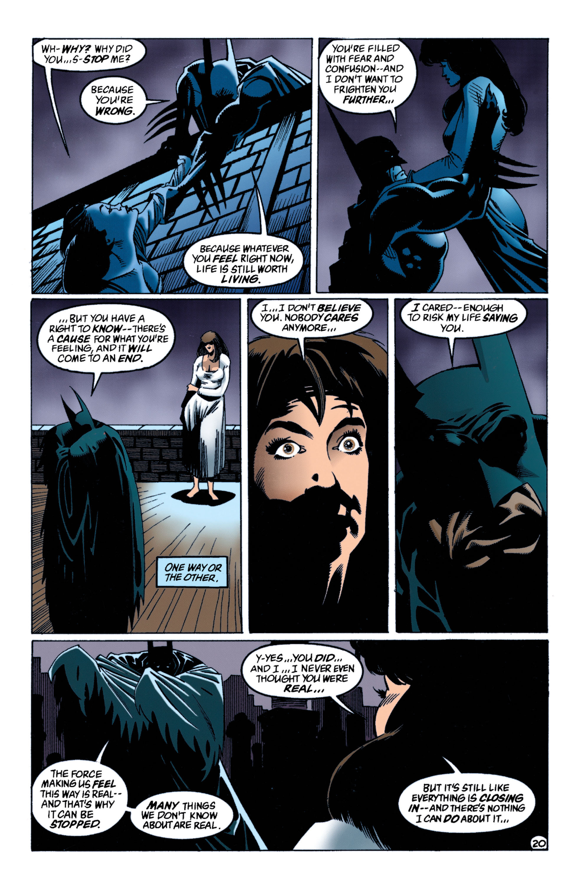 Read online Batman (1940) comic -  Issue #547 - 21