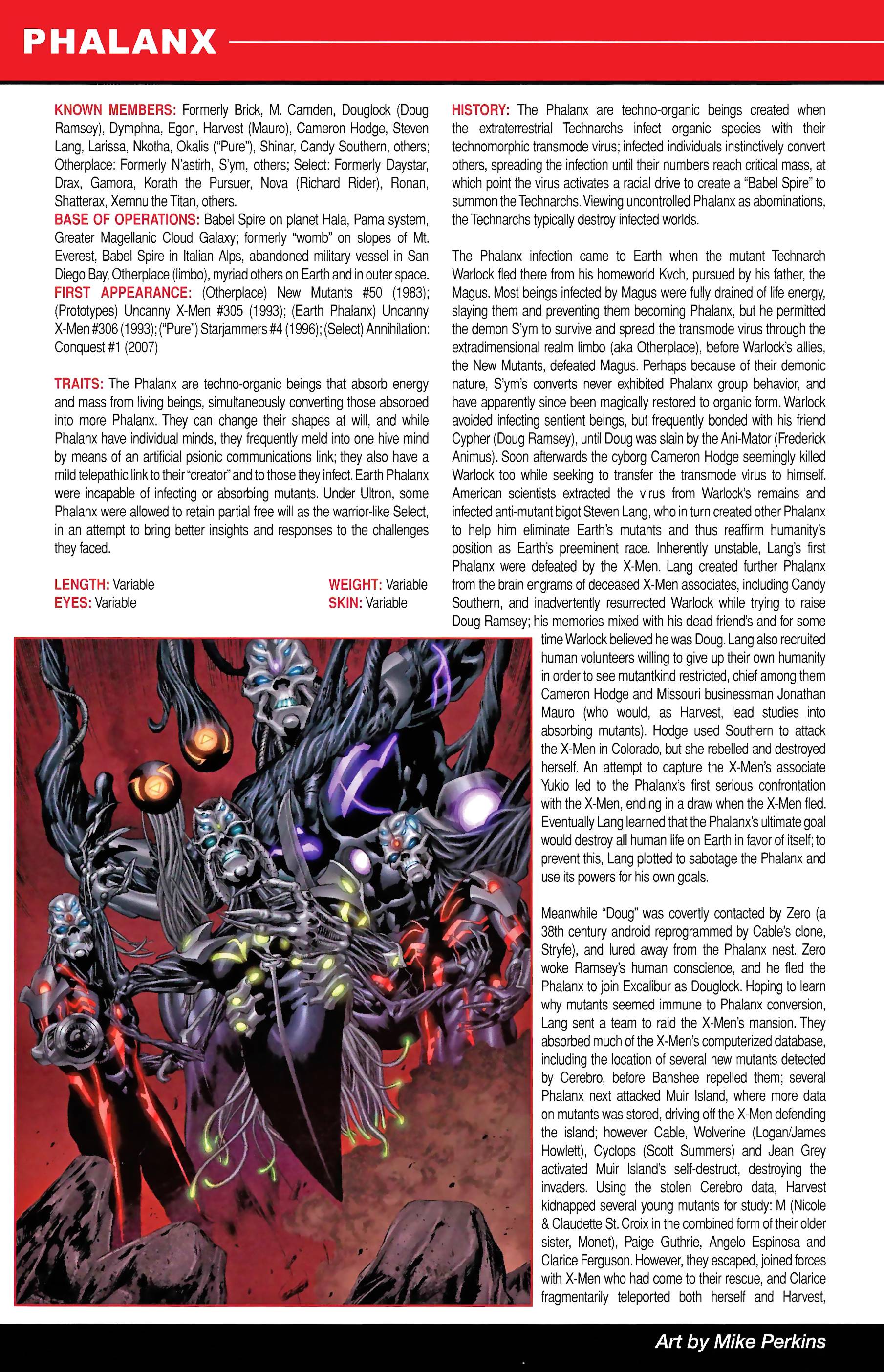 Read online Official Handbook of the Marvel Universe A to Z comic -  Issue # TPB 8 (Part 2) - 126
