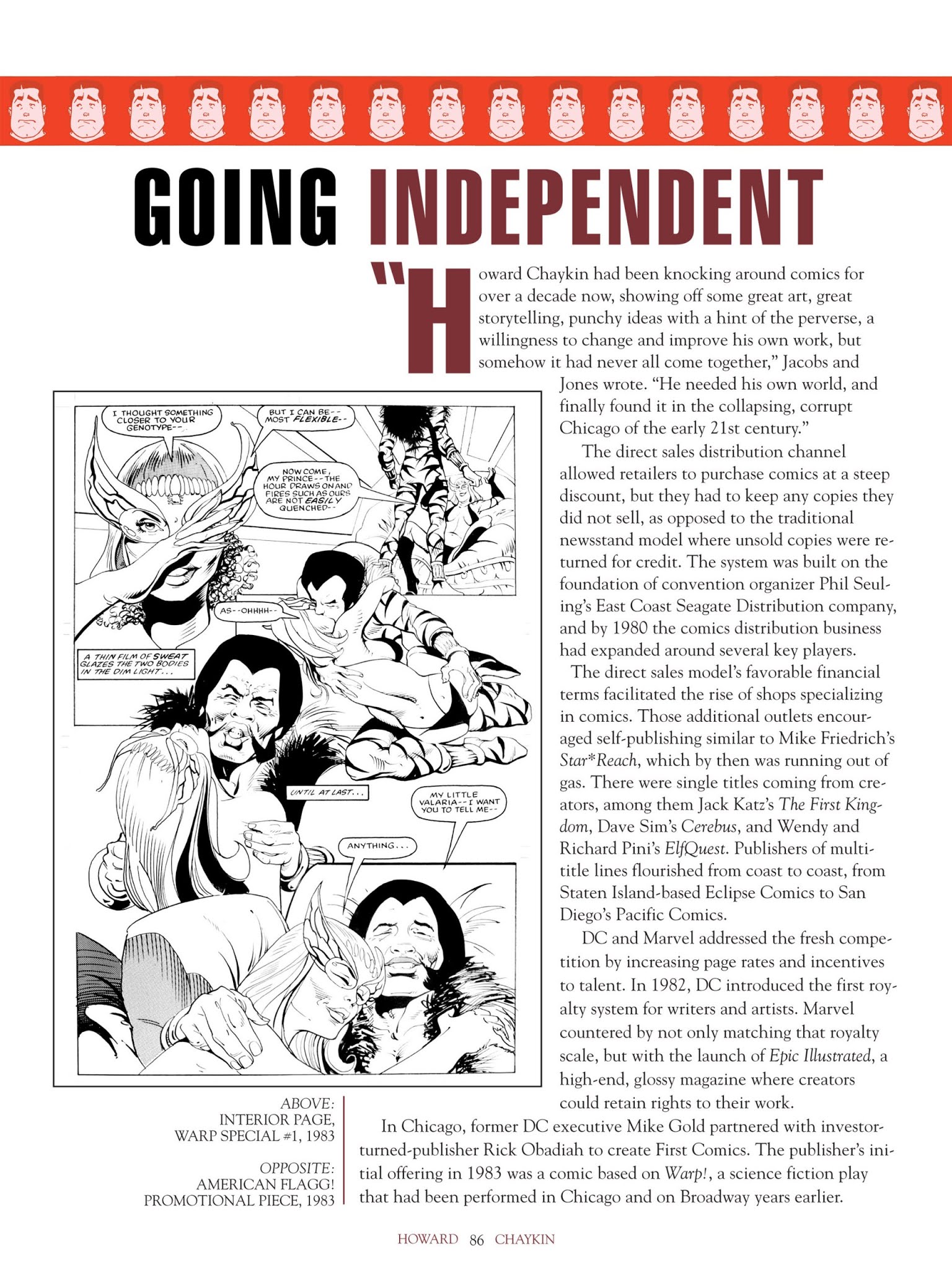 Read online The Art of Howard Chaykin comic -  Issue # TPB (Part 1) - 86