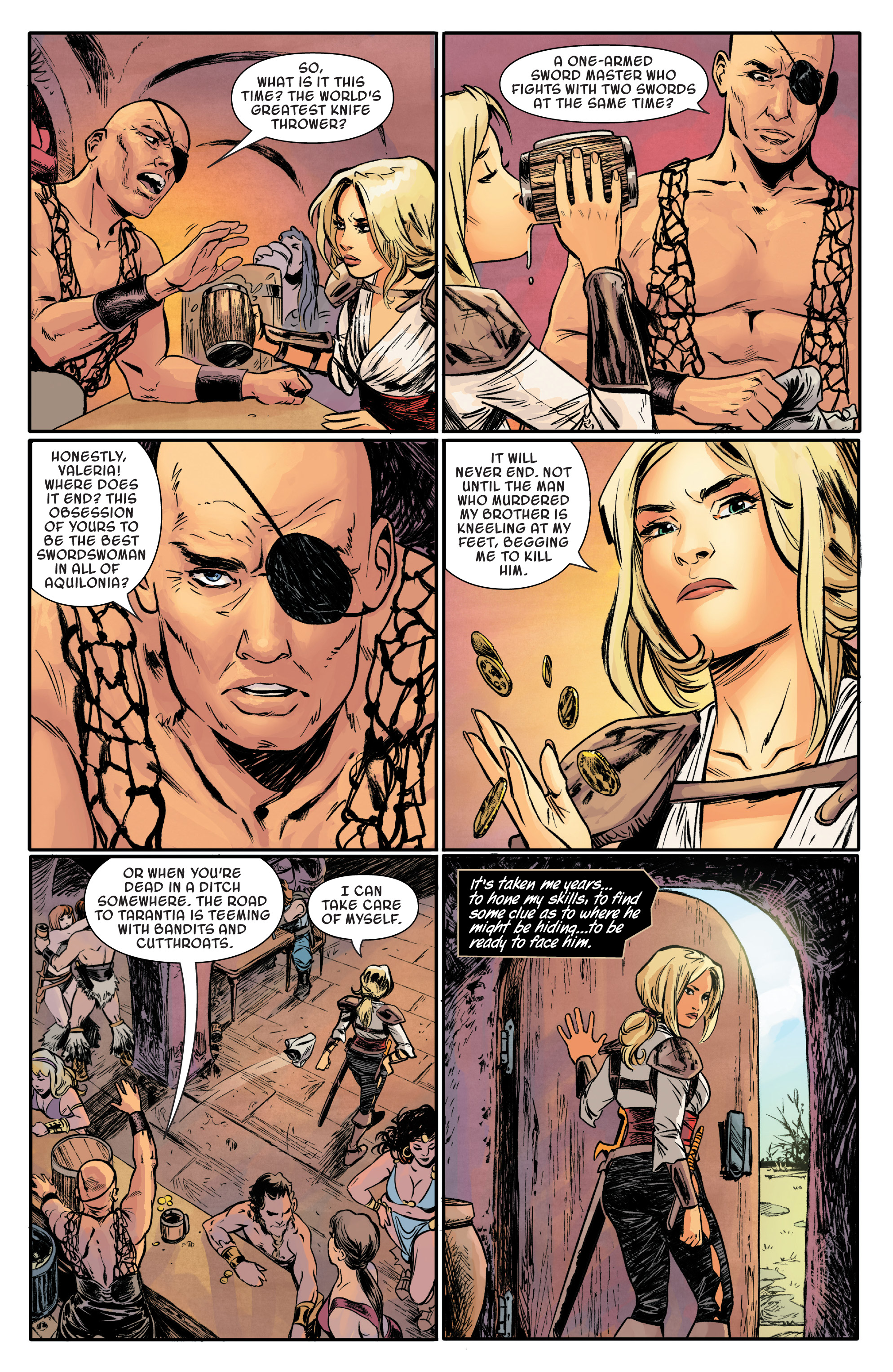 Read online Age of Conan: Valeria comic -  Issue #1 - 10