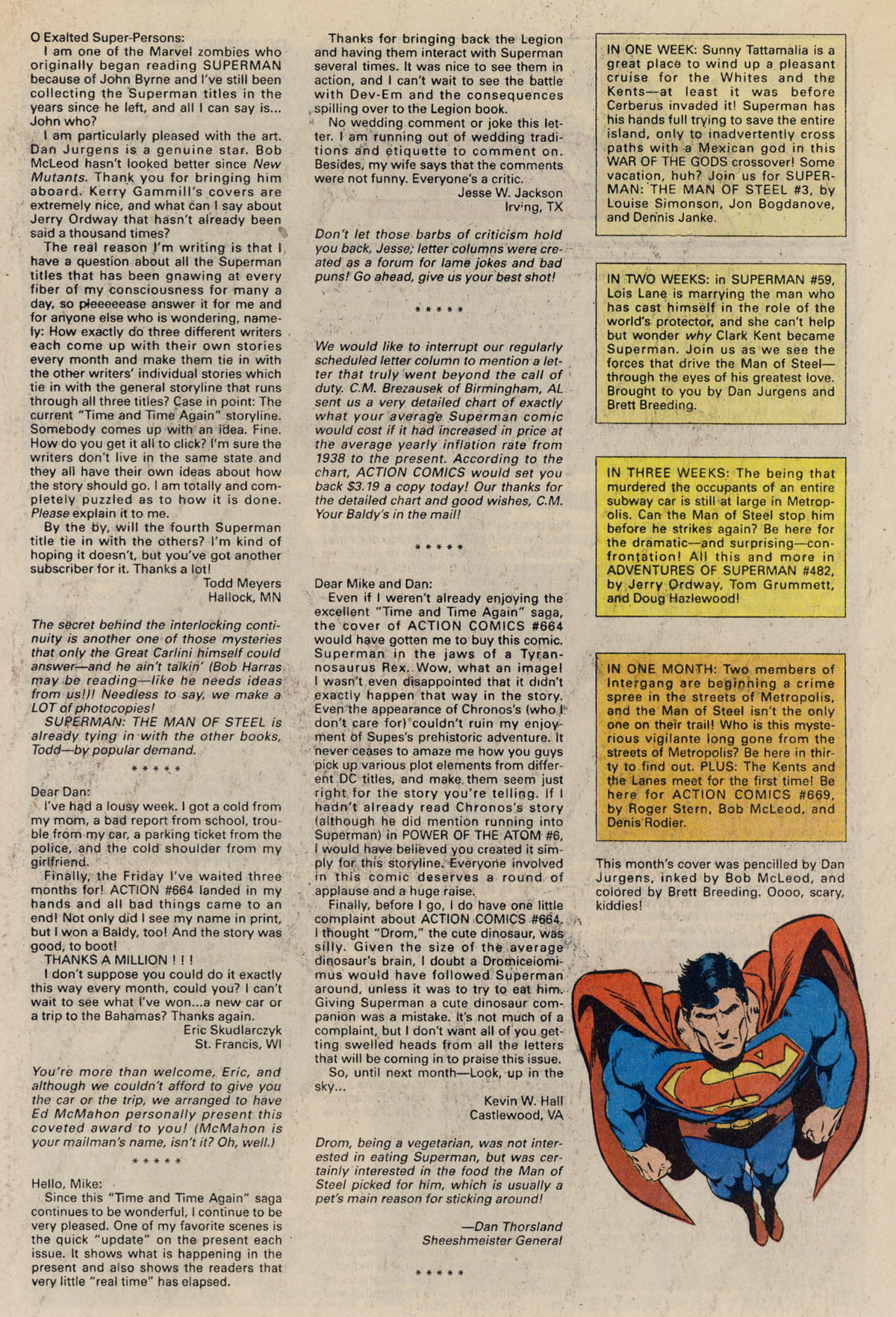 Read online Action Comics (1938) comic -  Issue #668 - 33