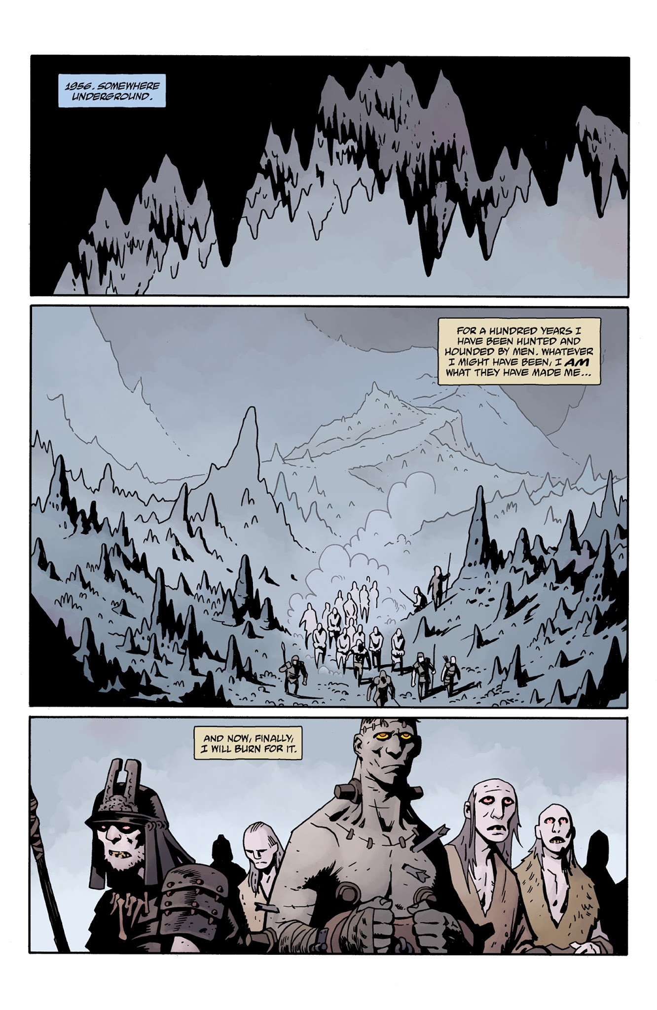 Read online Frankenstein Underground comic -  Issue #3 - 3