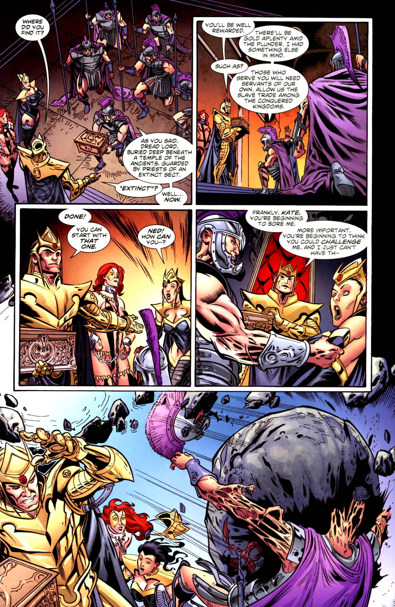 Read online Warlord (2009) comic -  Issue #6 - 11