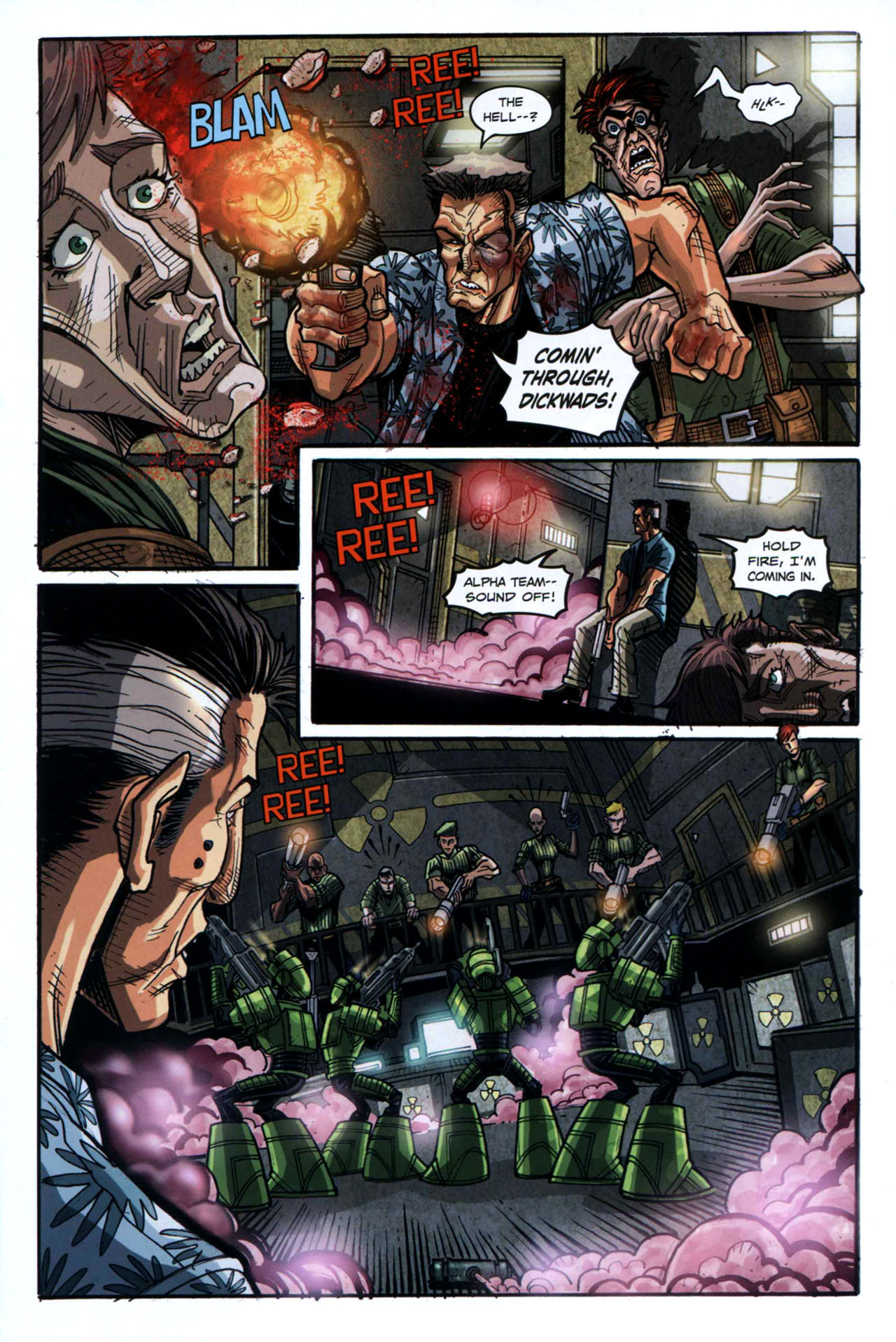 Read online Starship Troopers (2007) comic -  Issue #9 - 9