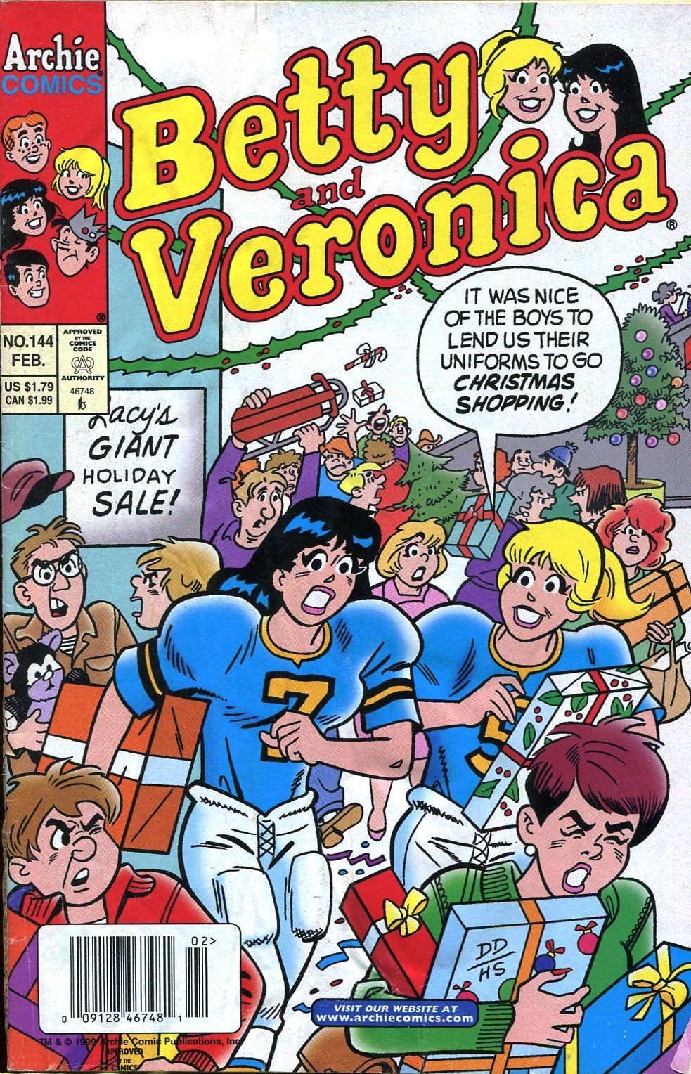 Read online Betty and Veronica (1987) comic -  Issue #144 - 1