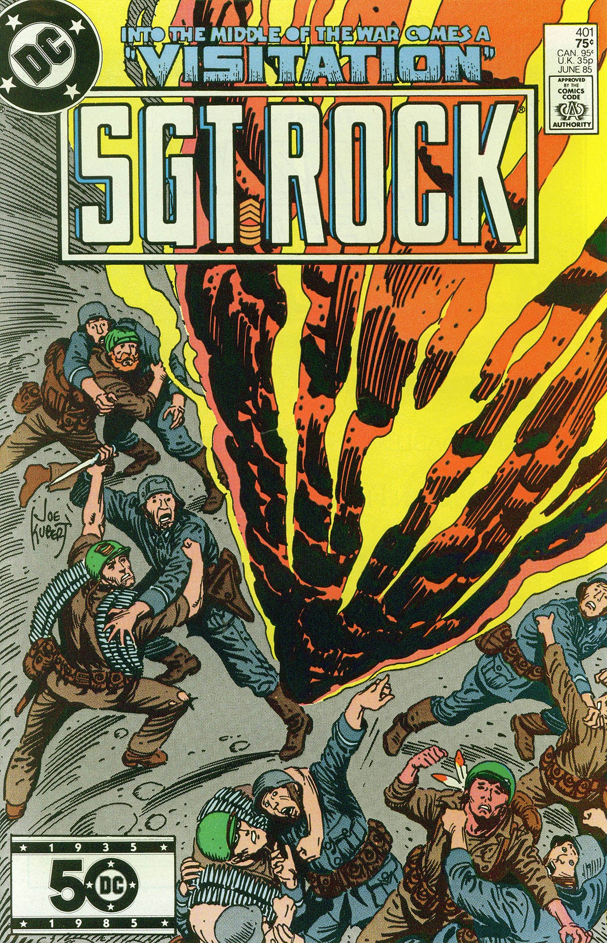 Read online Sgt. Rock comic -  Issue #401 - 1