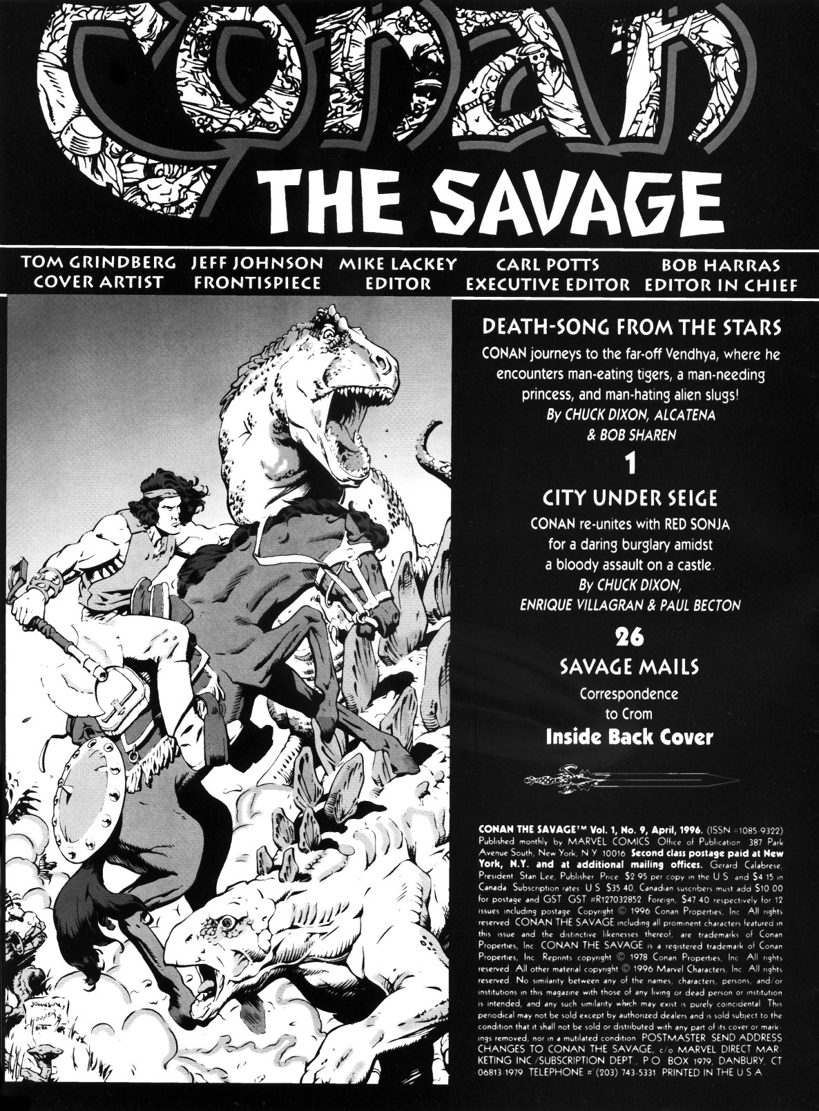 Read online Conan the Savage comic -  Issue #9 - 2