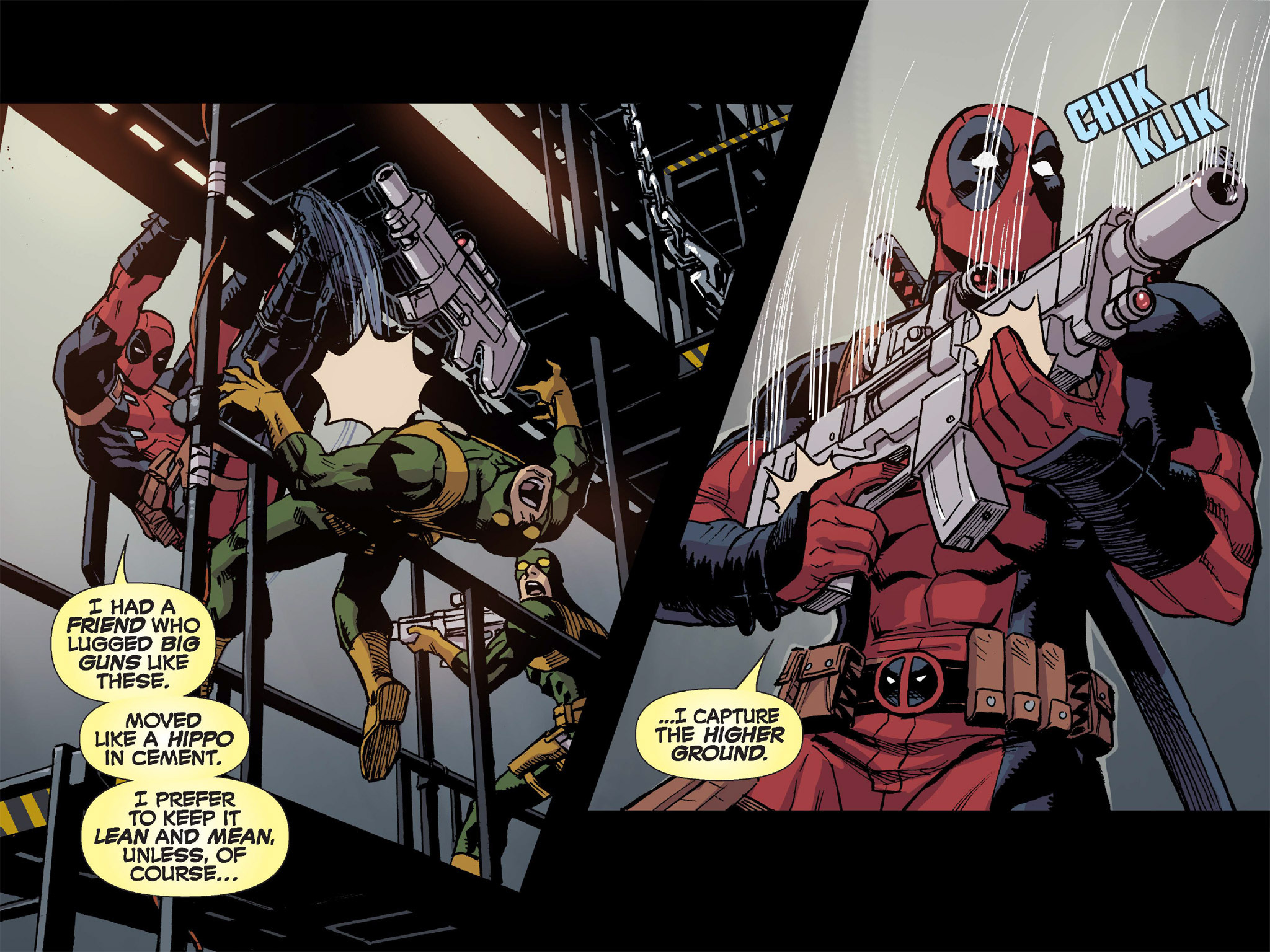 Read online Deadpool & Cable: Split Second Infinite Comic comic -  Issue #1 - 11
