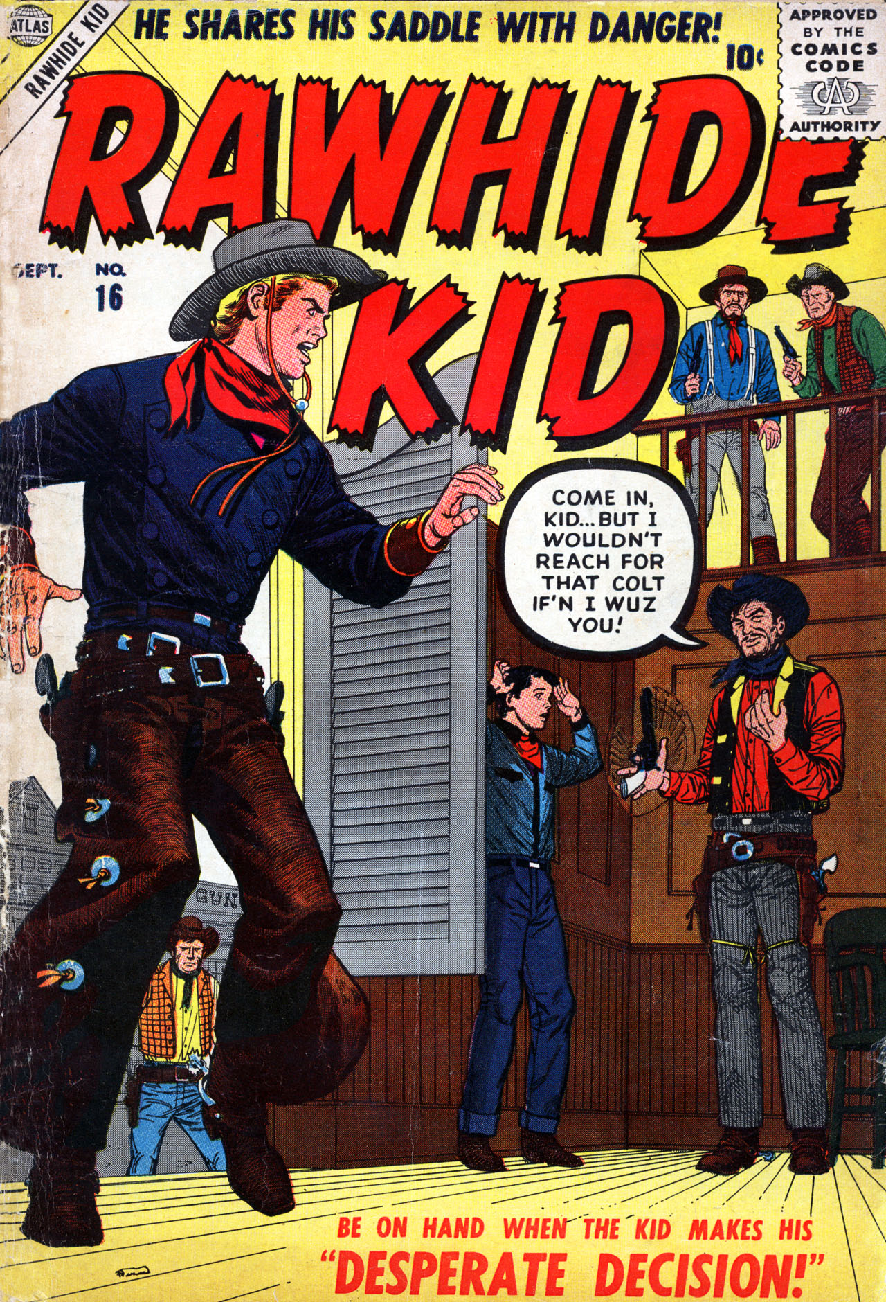 Read online The Rawhide Kid comic -  Issue #16 - 1