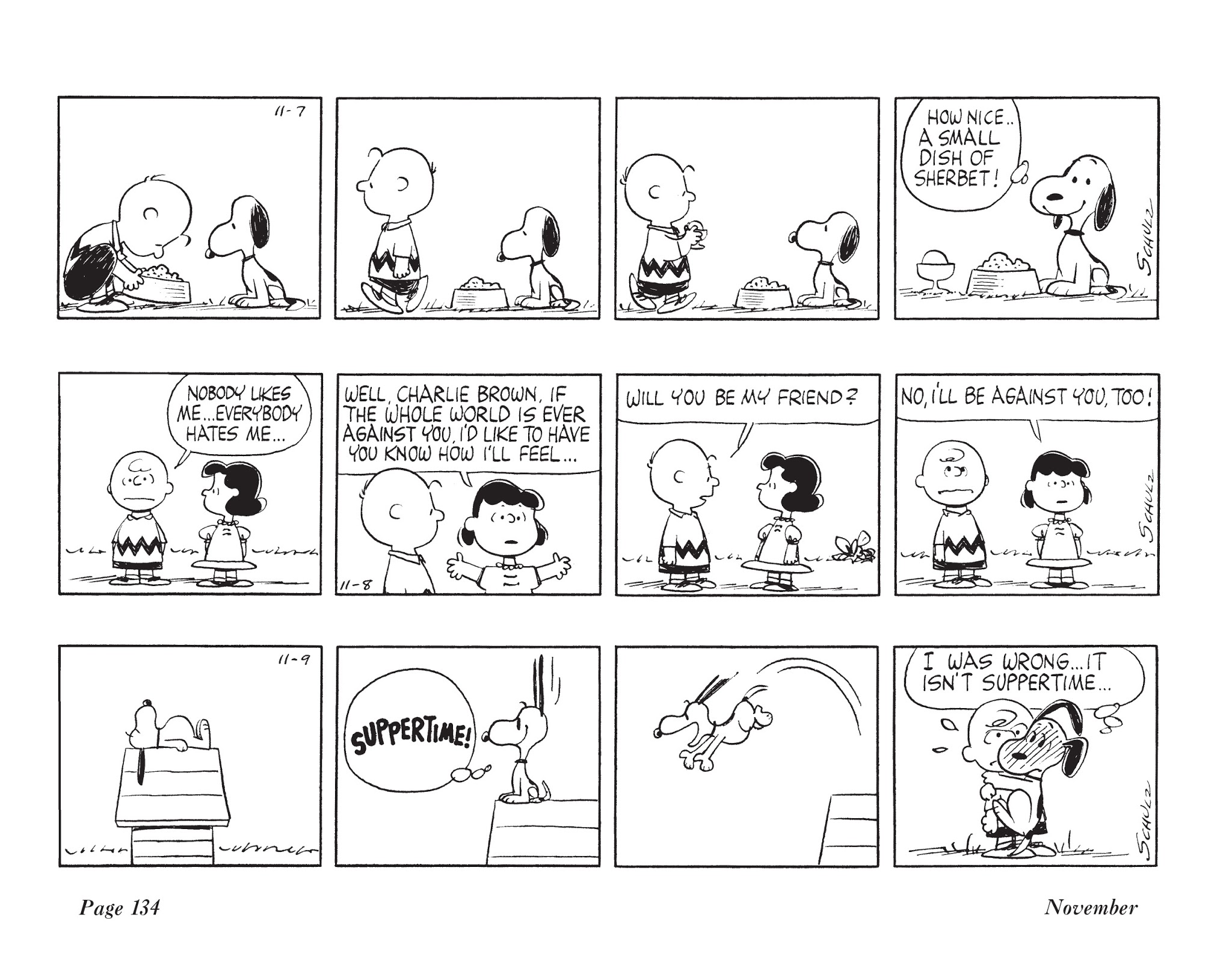 Read online The Complete Peanuts comic -  Issue # TPB 7 - 145