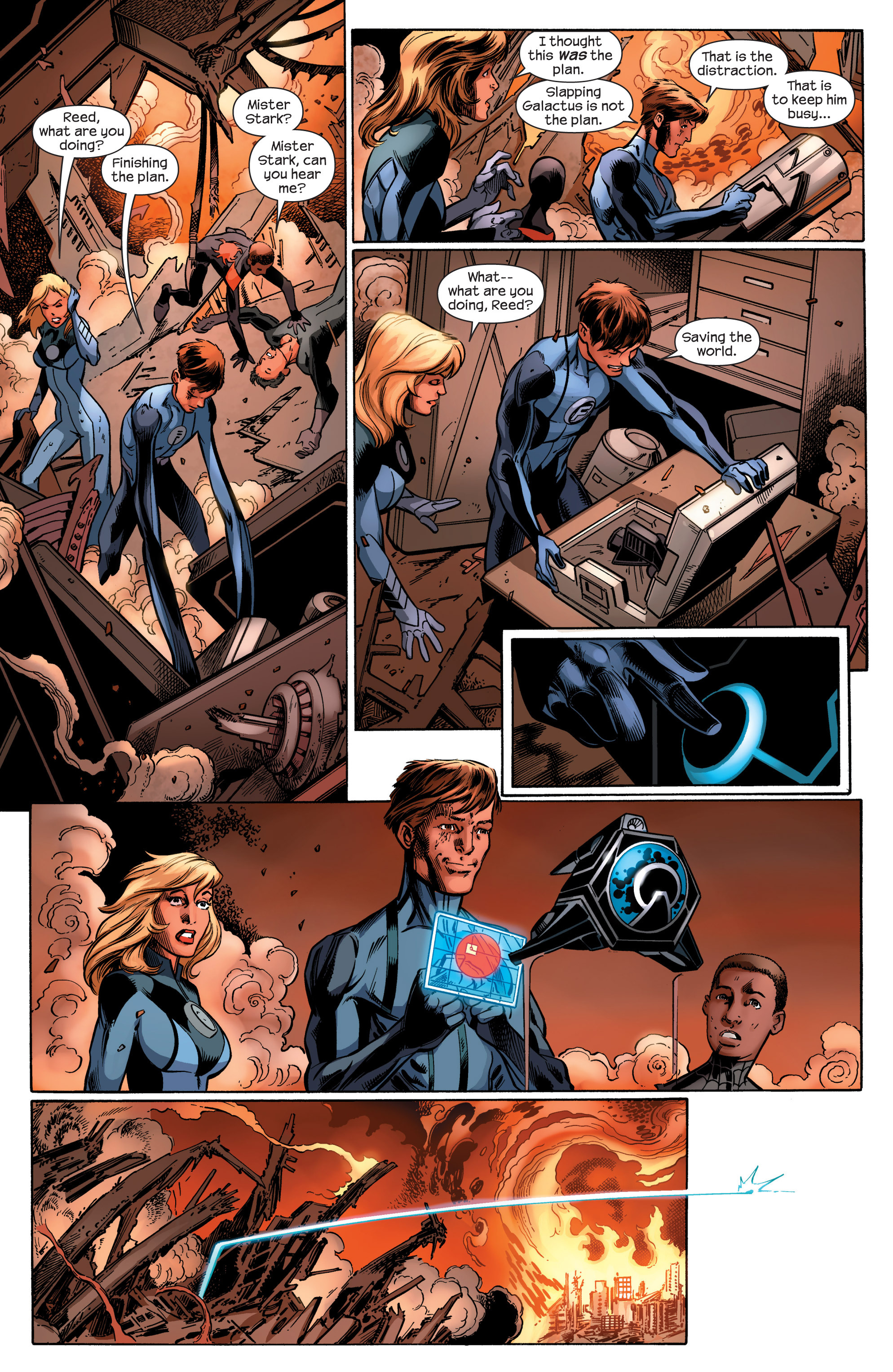 Read online Cataclysm: The Ultimates' Last Stand comic -  Issue #5 - 9
