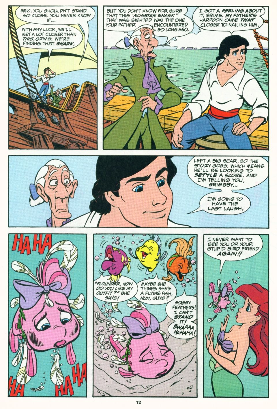 Read online Disney's The Little Mermaid Limited Series comic -  Issue #3 - 13