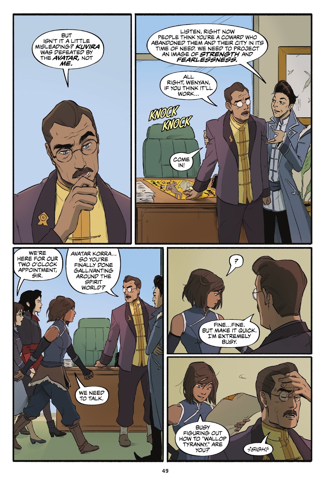 Nickelodeon The Legend of Korra – Turf Wars issue 1 - Page 50