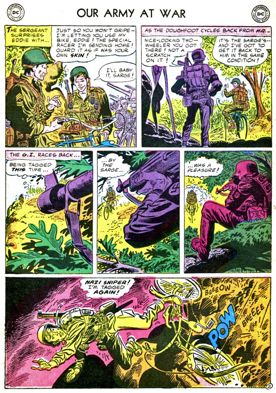 Read online Our Army at War (1952) comic -  Issue #51 - 4
