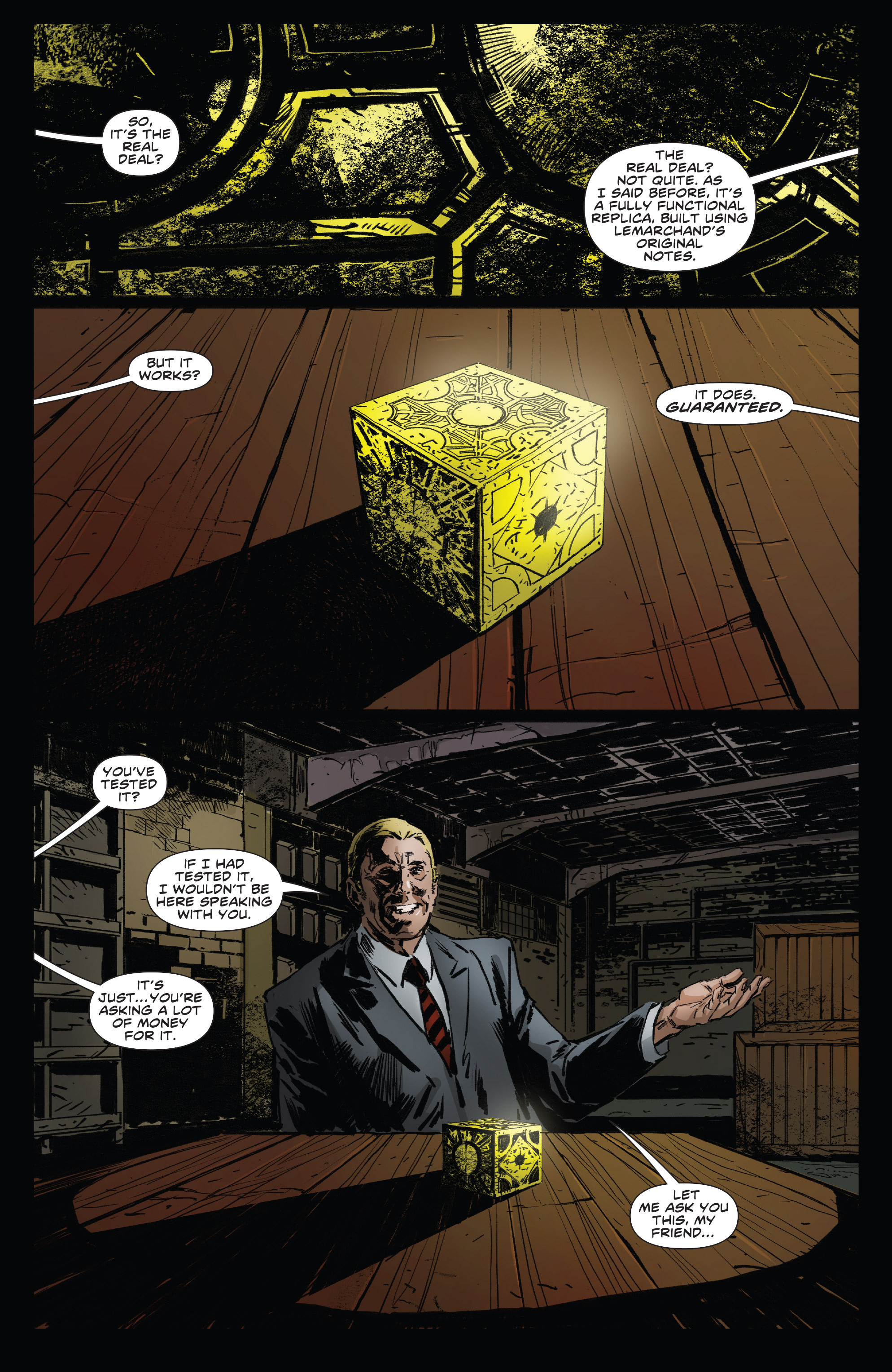 Read online Clive Barker's Hellraiser: The Dark Watch comic -  Issue # TPB 3 - 15