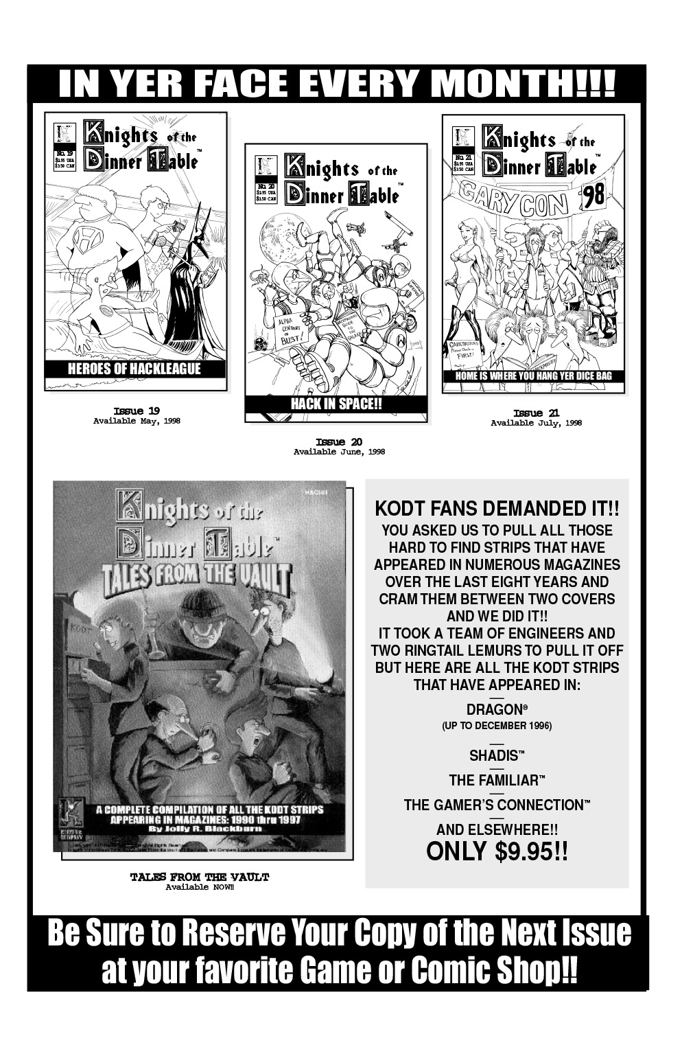 Read online Knights of the Dinner Table comic -  Issue #18 - 6