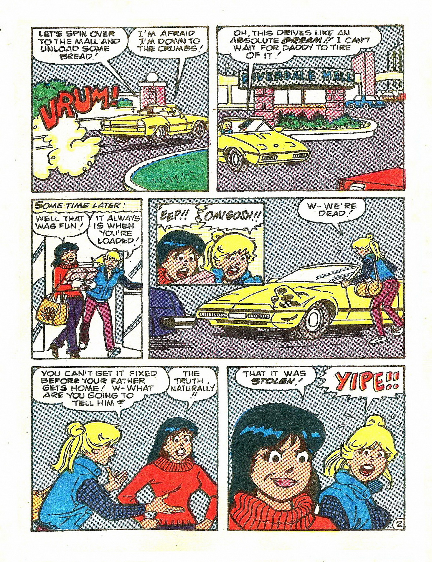 Read online Betty and Veronica Annual Digest Magazine comic -  Issue #2 - 70