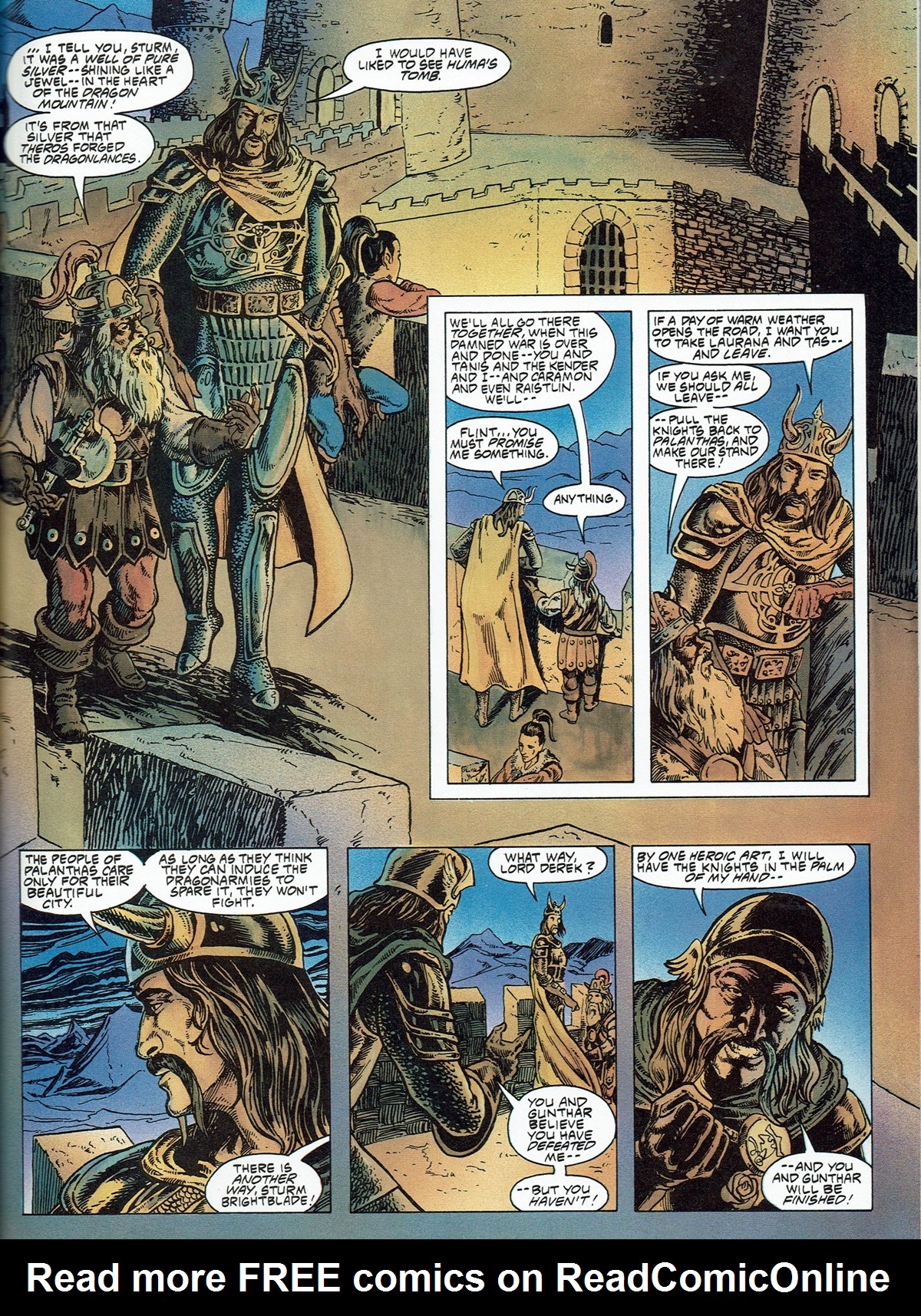 Read online Dragonlance Saga comic -  Issue #5 - 49