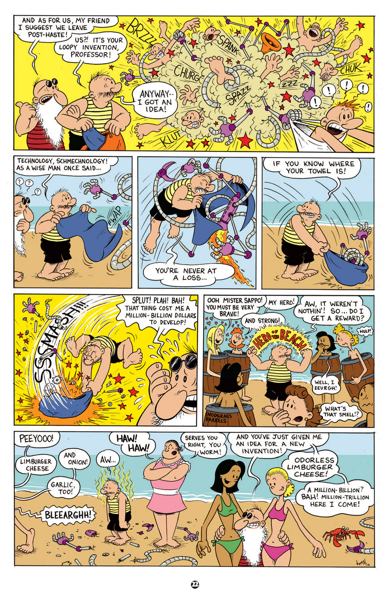 Read online Popeye (2012) comic -  Issue #4 - 24