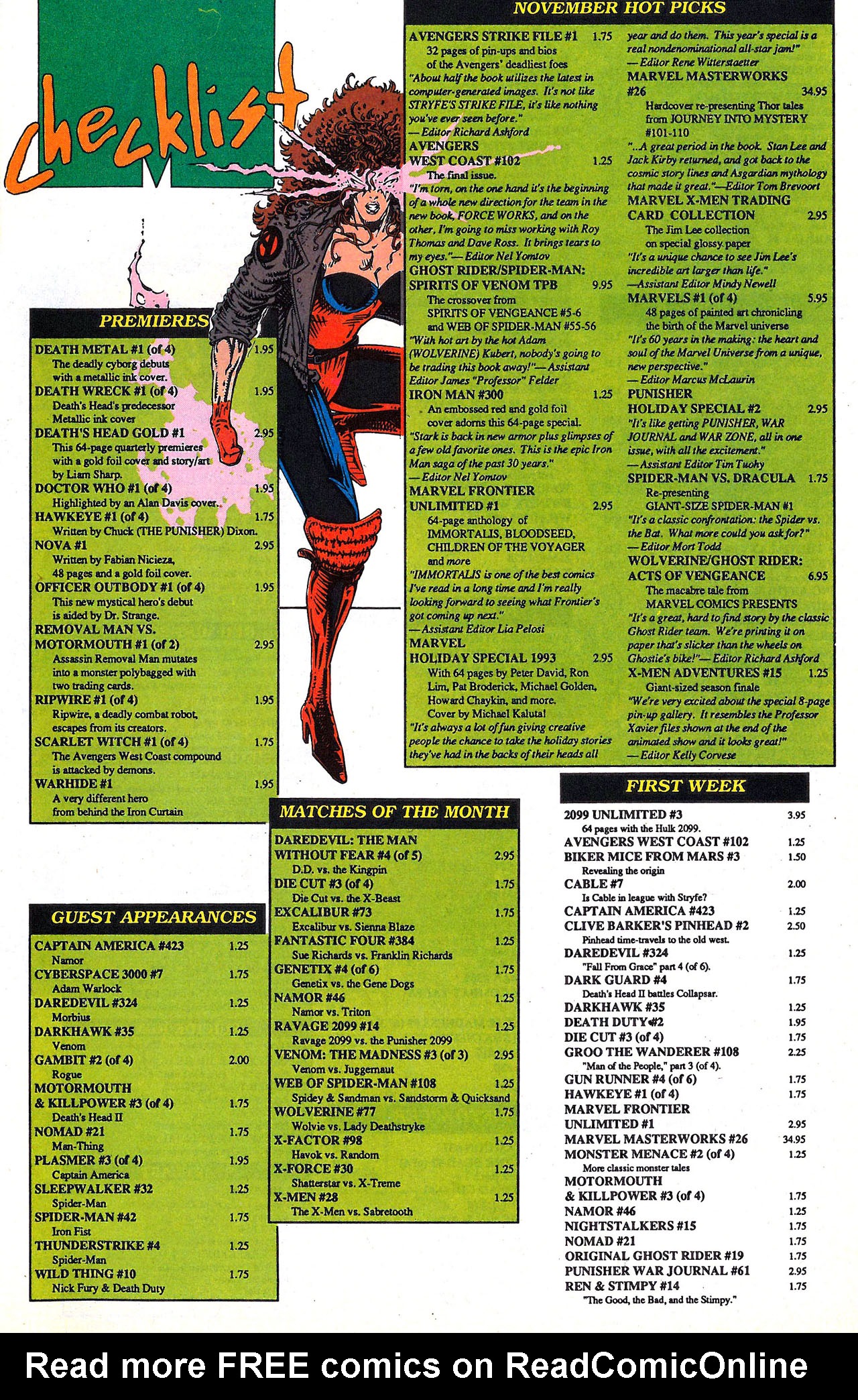 Read online Marvel Age comic -  Issue #131 - 33