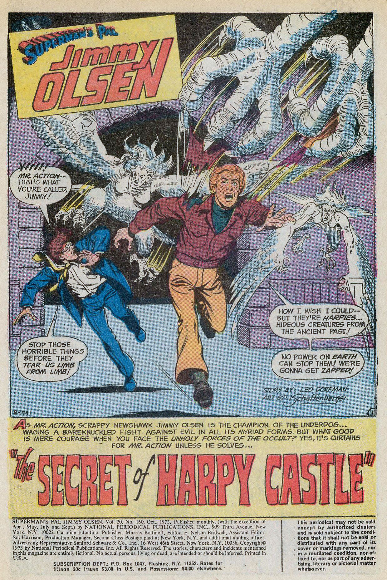 Read online Superman's Pal Jimmy Olsen comic -  Issue #160 - 4