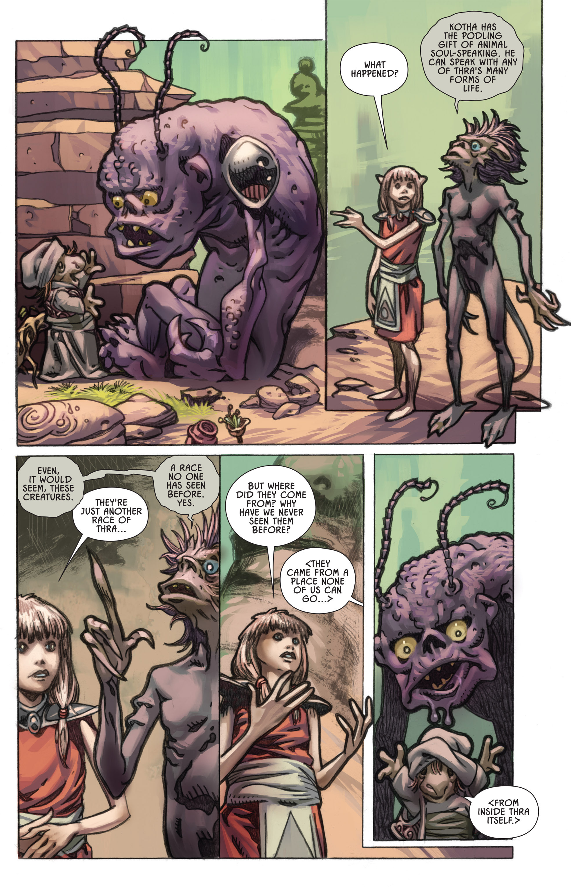 Read online The Dark Crystal: Creation Myths comic -  Issue # TPB 3 - 65