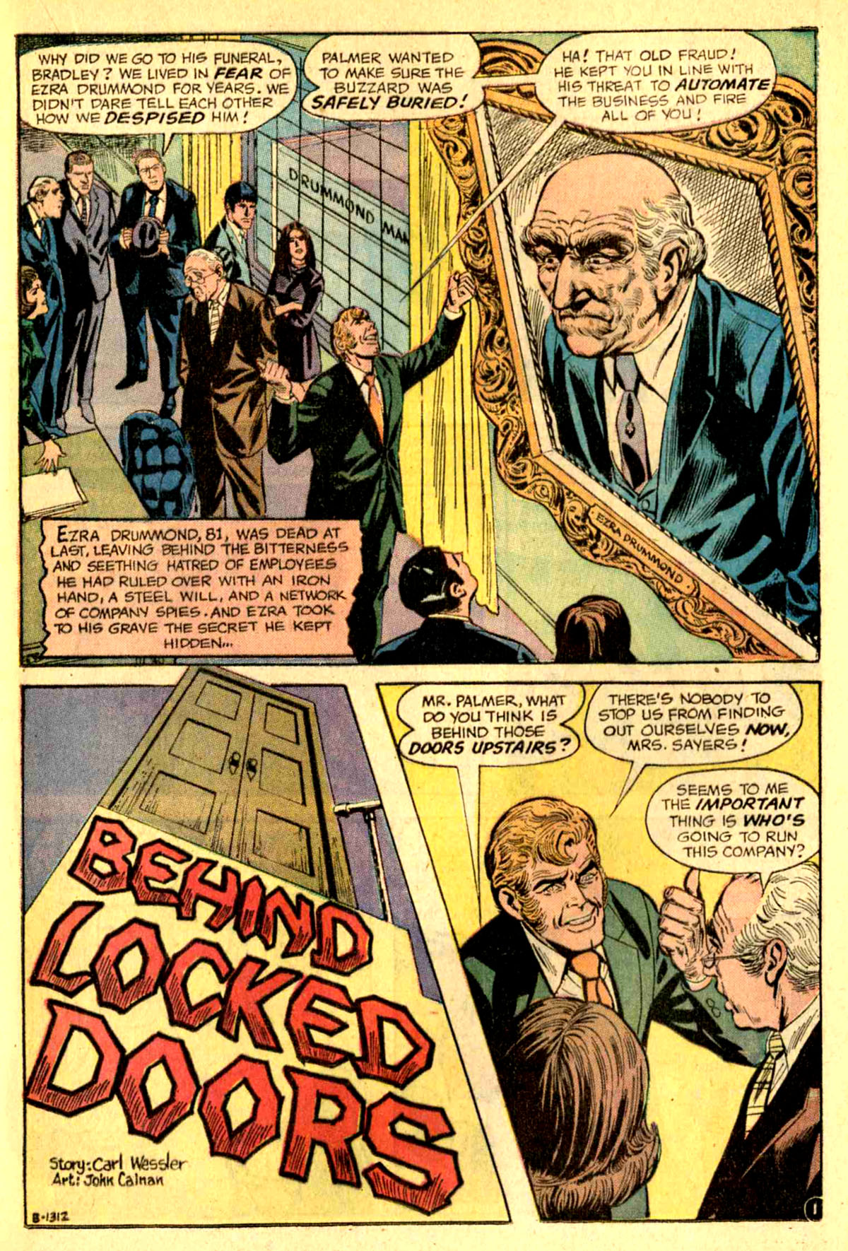 Read online Tales of the Unexpected comic -  Issue #144 - 21