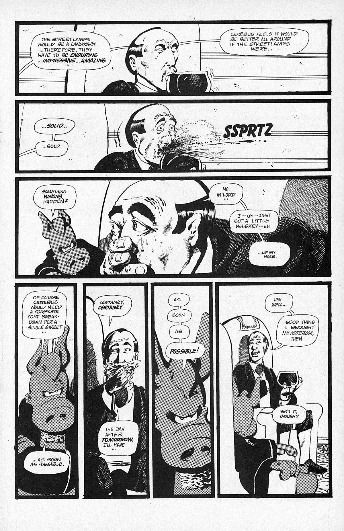 Read online Cerebus comic -  Issue #30 - 19